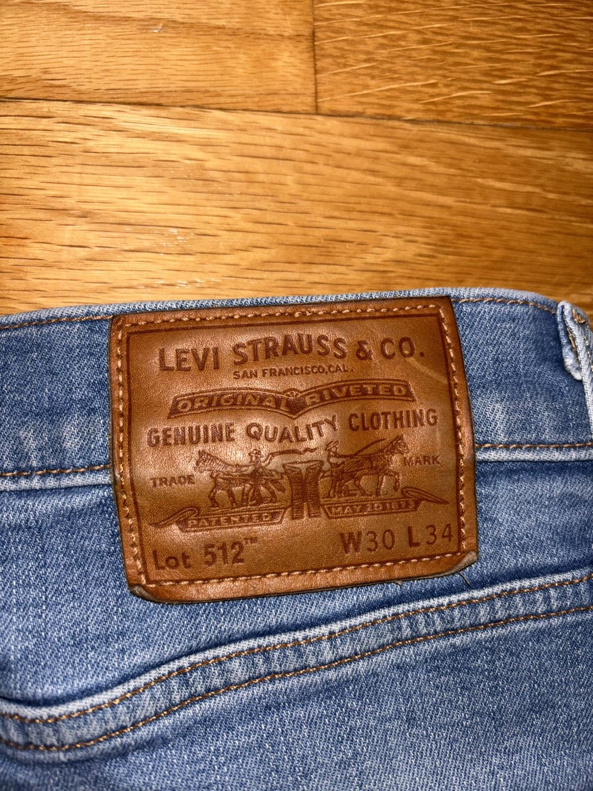 Levi's Levi’s 512 slim taper fit W30 L34 jeans y2k Size 32" / US 10 / IT 46 - 5 Thumbnail