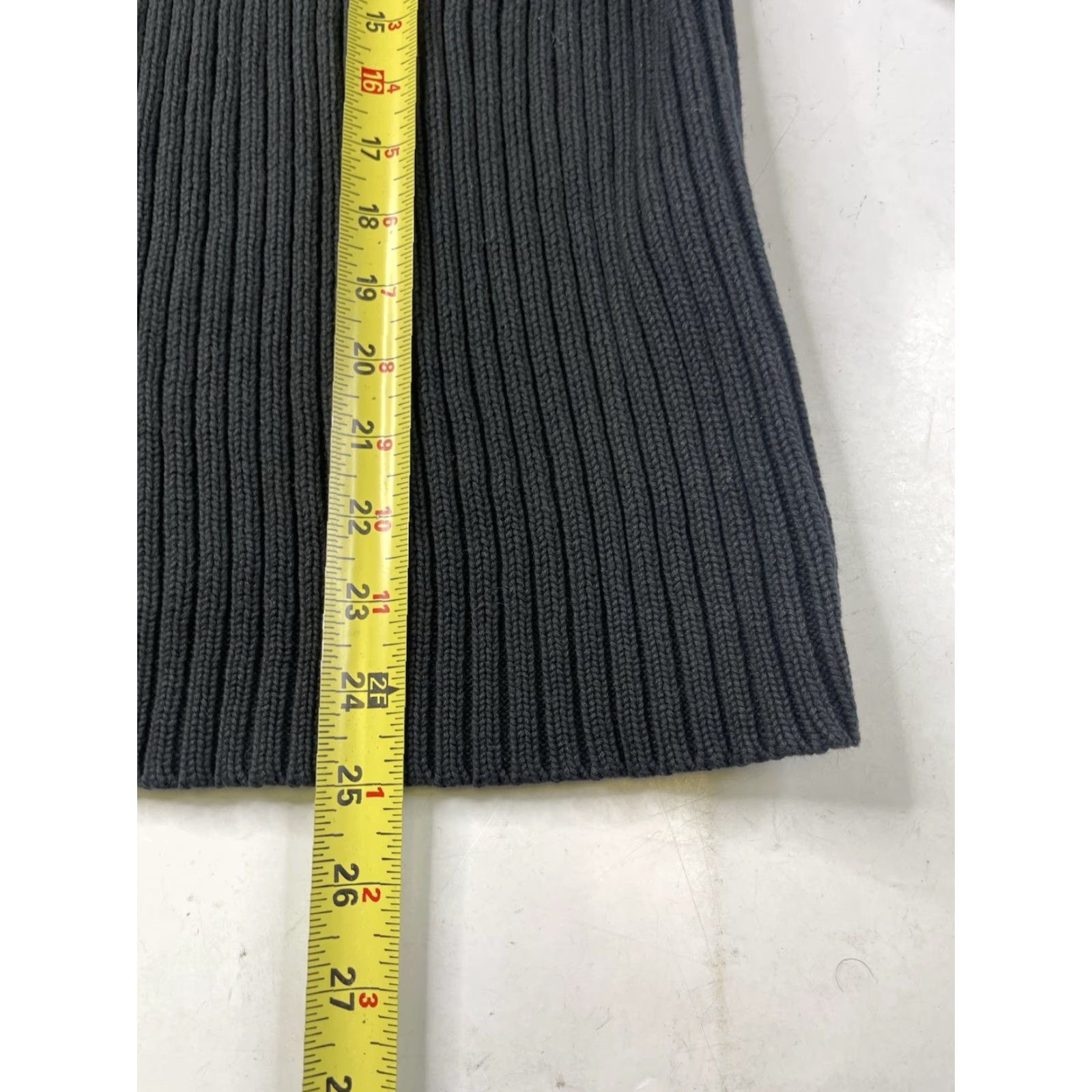 J.Crew J. Crew Mens Ribbed Sweater Black Green Stripe Large Cotton Knit Crew Neck Pullover Vintage No Size US L / EU 52-54 / 3 - 5 Thumbnail