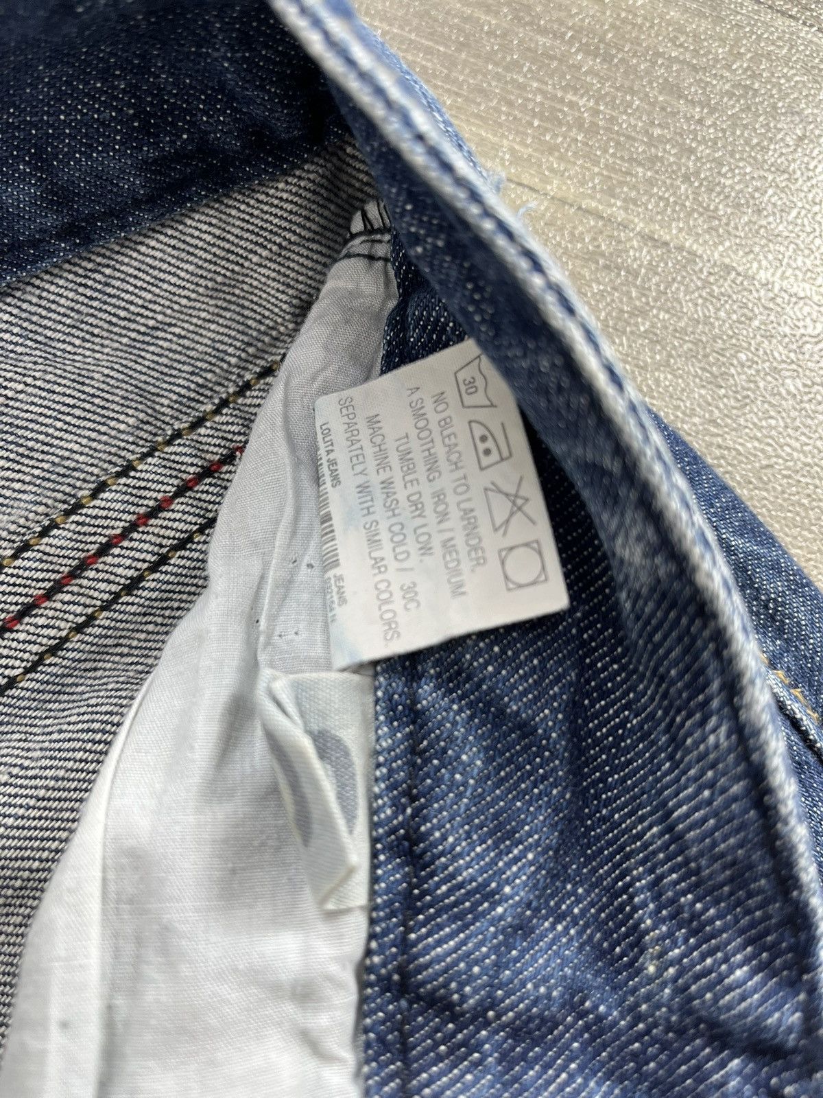 Japanese Brand Y2K Style Yoshitomo Nara Lolita Jeans Distressed 3/4 Jeans Size US 28 / EU 44 - 10 Thumbnail