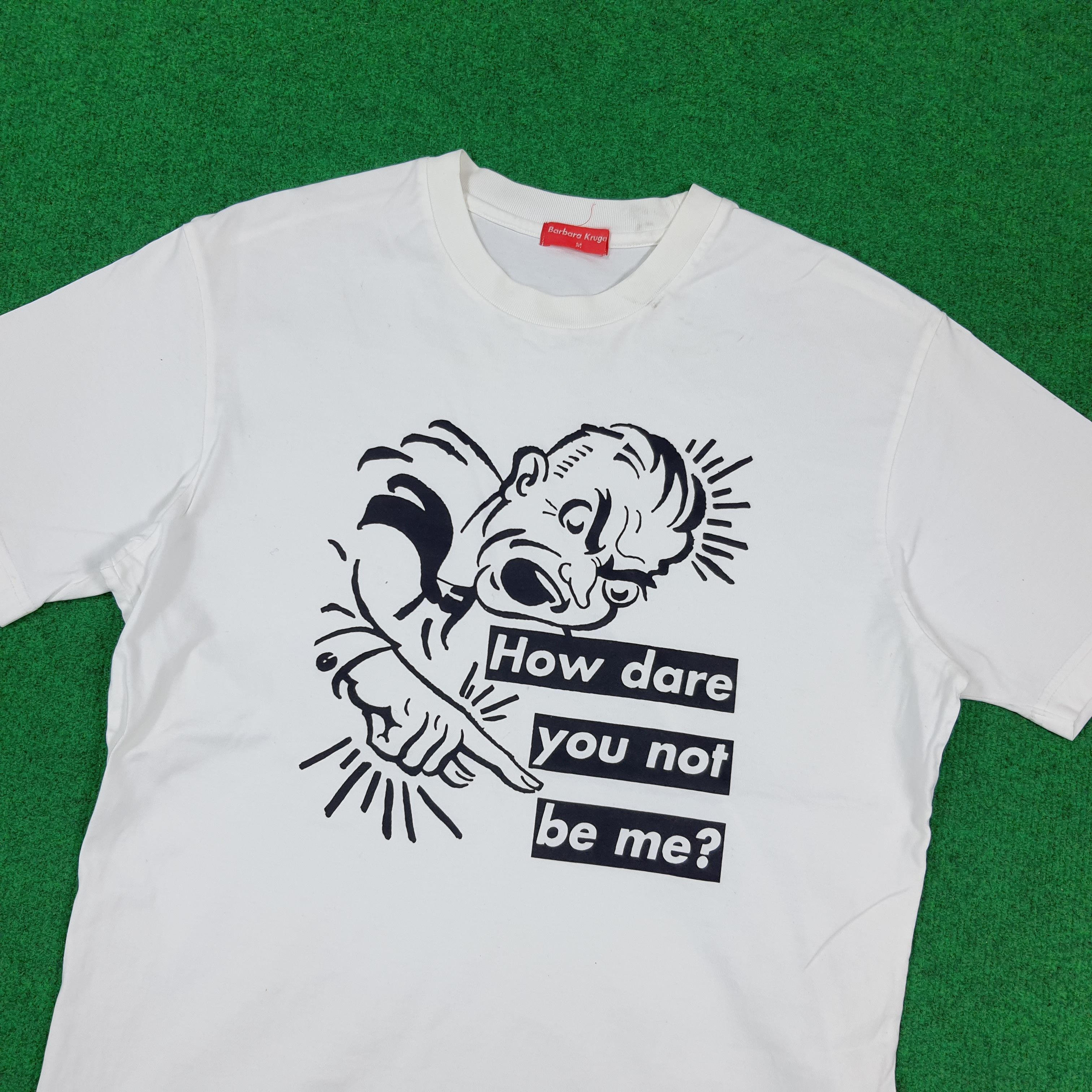 Barbara Kruger Vintage Barbara Kruger Designer Streetwear Tshirt C299N71 Size US M / EU 48-50 / 2 - 2 Thumbnail
