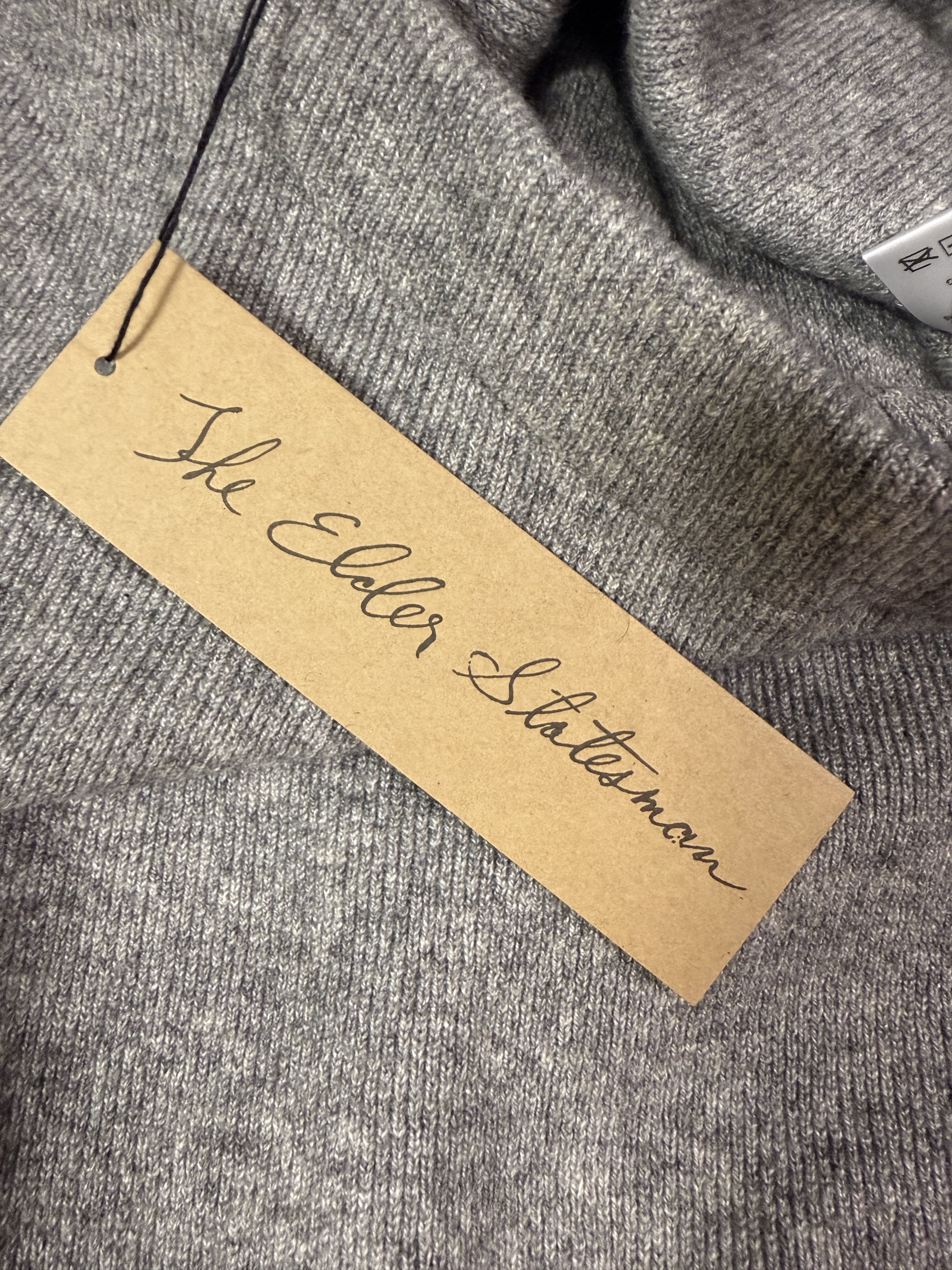 The Elder Statesman $895 The Elder Statesman Delicash Grey Flare Pant Size 27" / US 4 / IT 40 - 8 Thumbnail