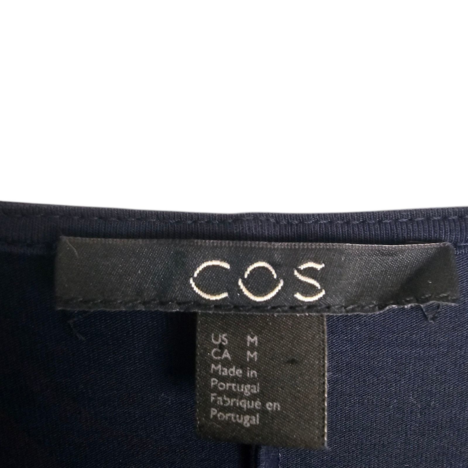 Cos COS Womens Pullover Blouse Patch Pockets Sz M Lagenlook Corp Size M / US 6-8 / IT 42-44 - 6 Thumbnail