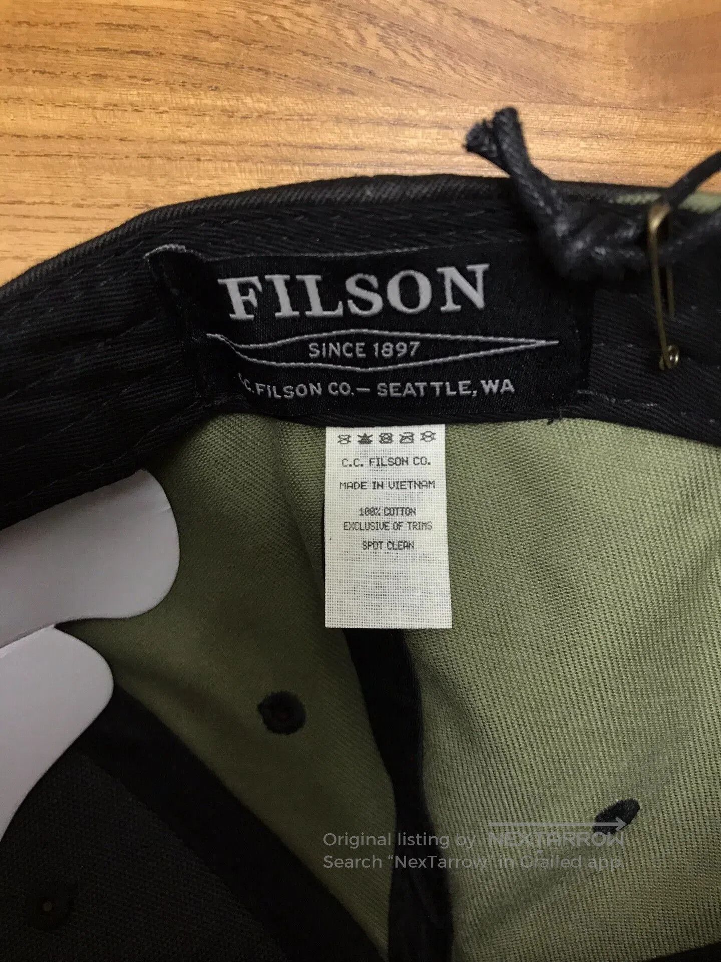 Filson Filson Tiger Camo Baseball Cap. Size ONE SIZE - 8 Thumbnail