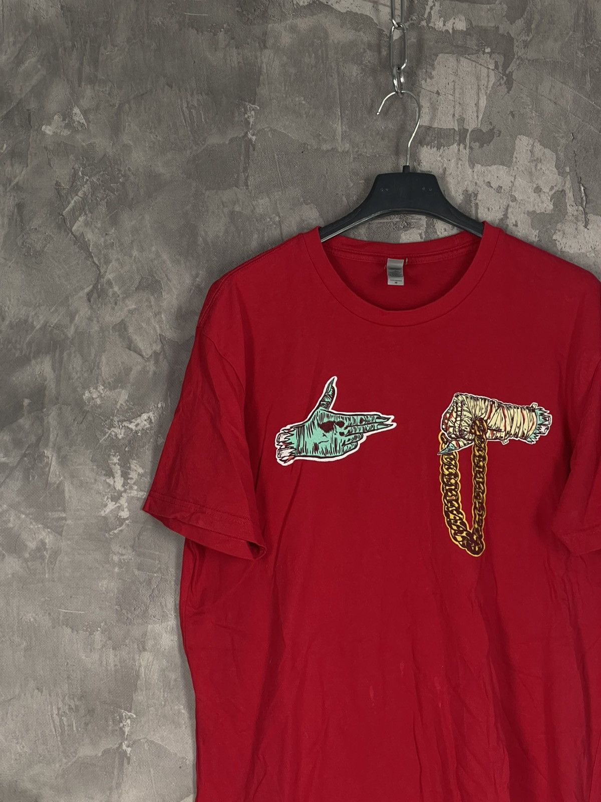 Band Tees × Run The Jewels × Vintage Run the Jewels Y2K Logo Japanese Brand Tour T-Shirt Size US M / EU 48-50 / 2 - 3 Thumbnail