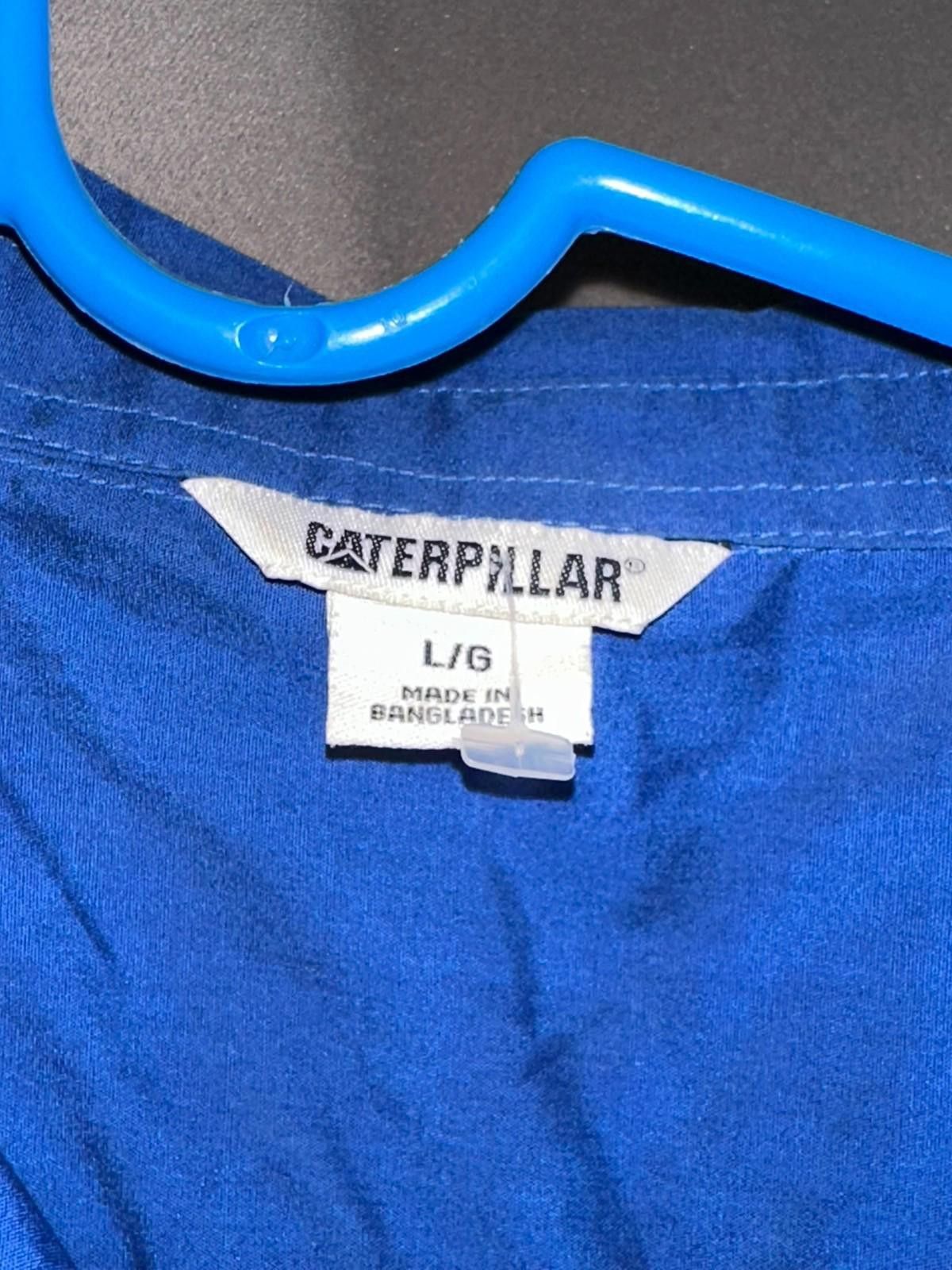 Caterpillar Caterpillar CAT Work Shirt Blue Button-Up L Size US L / EU 52-54 / 3 - 3 Thumbnail