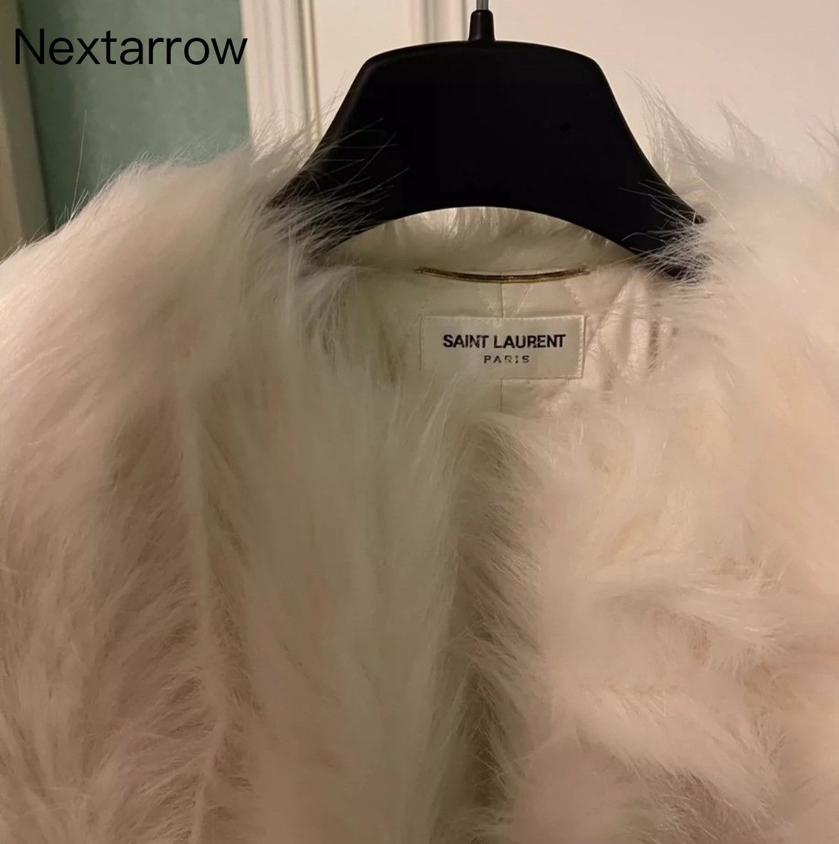 Saint Laurent Paris Saint Laurent White Eco friendly Fur sweater2412-Nextarrow Size XS / US 0-2 / IT 36-38 - 5 Thumbnail