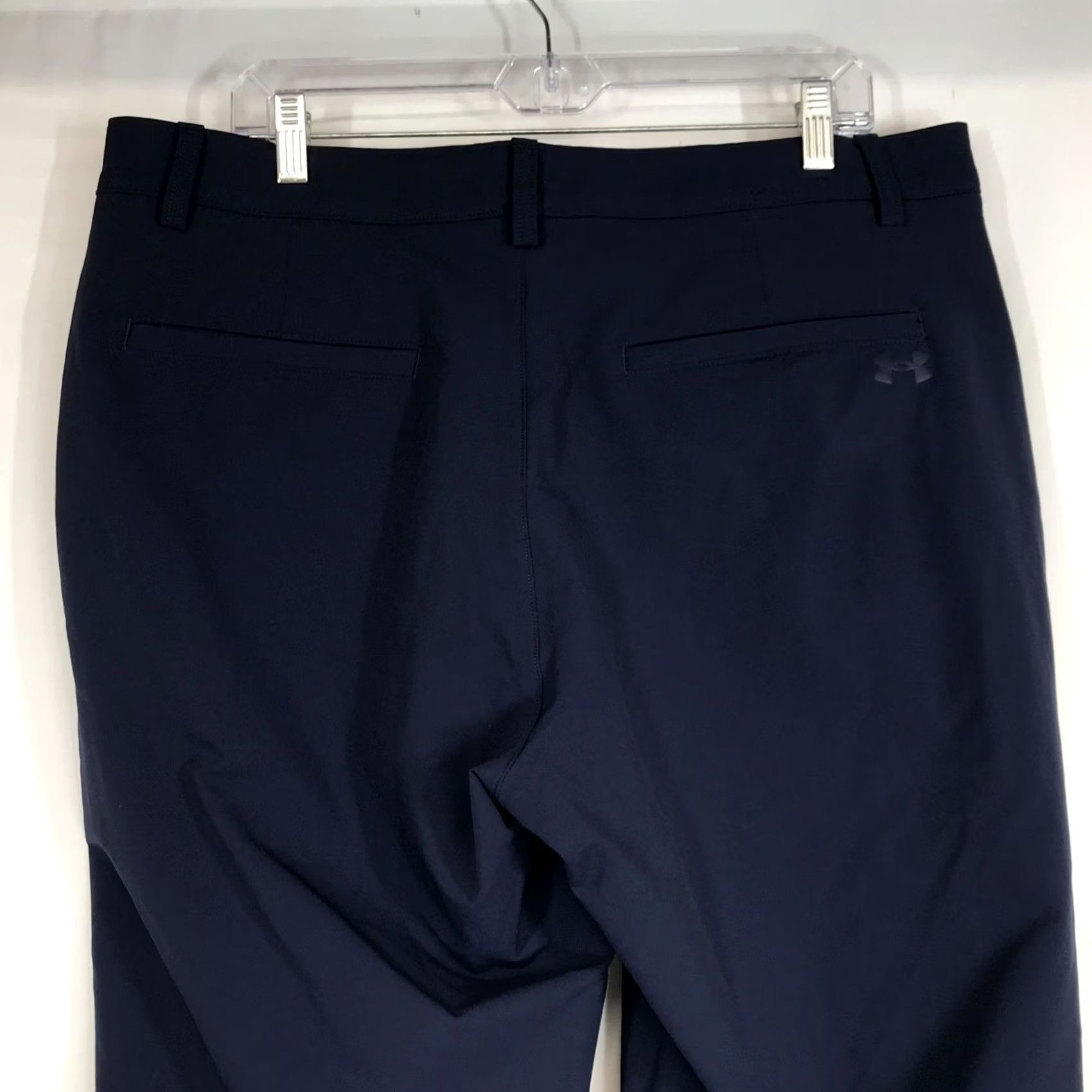 Under Armour UNDER ARMOUR Men’s Pants - Navy 38 x 32 - 100% Polyester Golf Pants - Regular Size US 38 / EU 54 - 5 Thumbnail