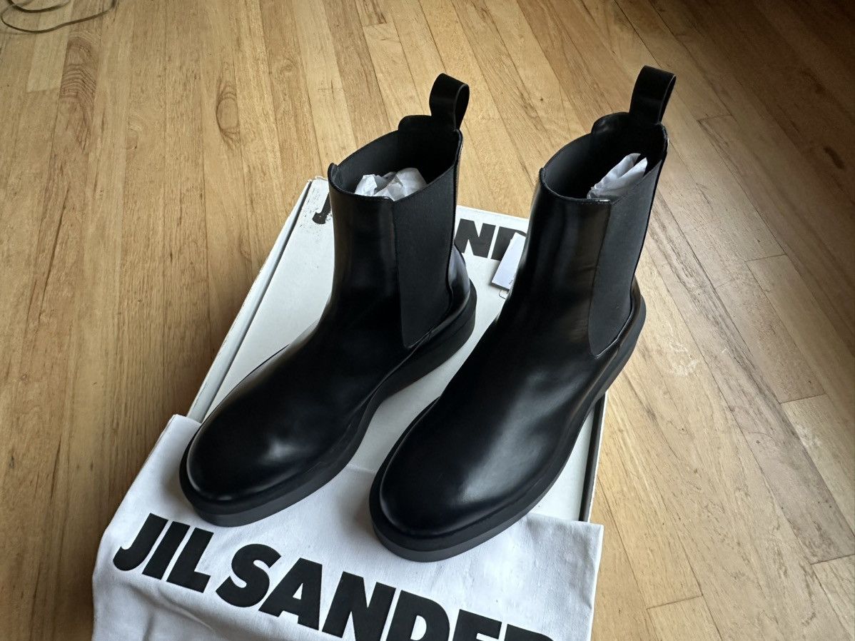 Jil Sander Jil Sander Round Toe Chelsea Boot Size US 10 / EU 43 - 11 Thumbnail