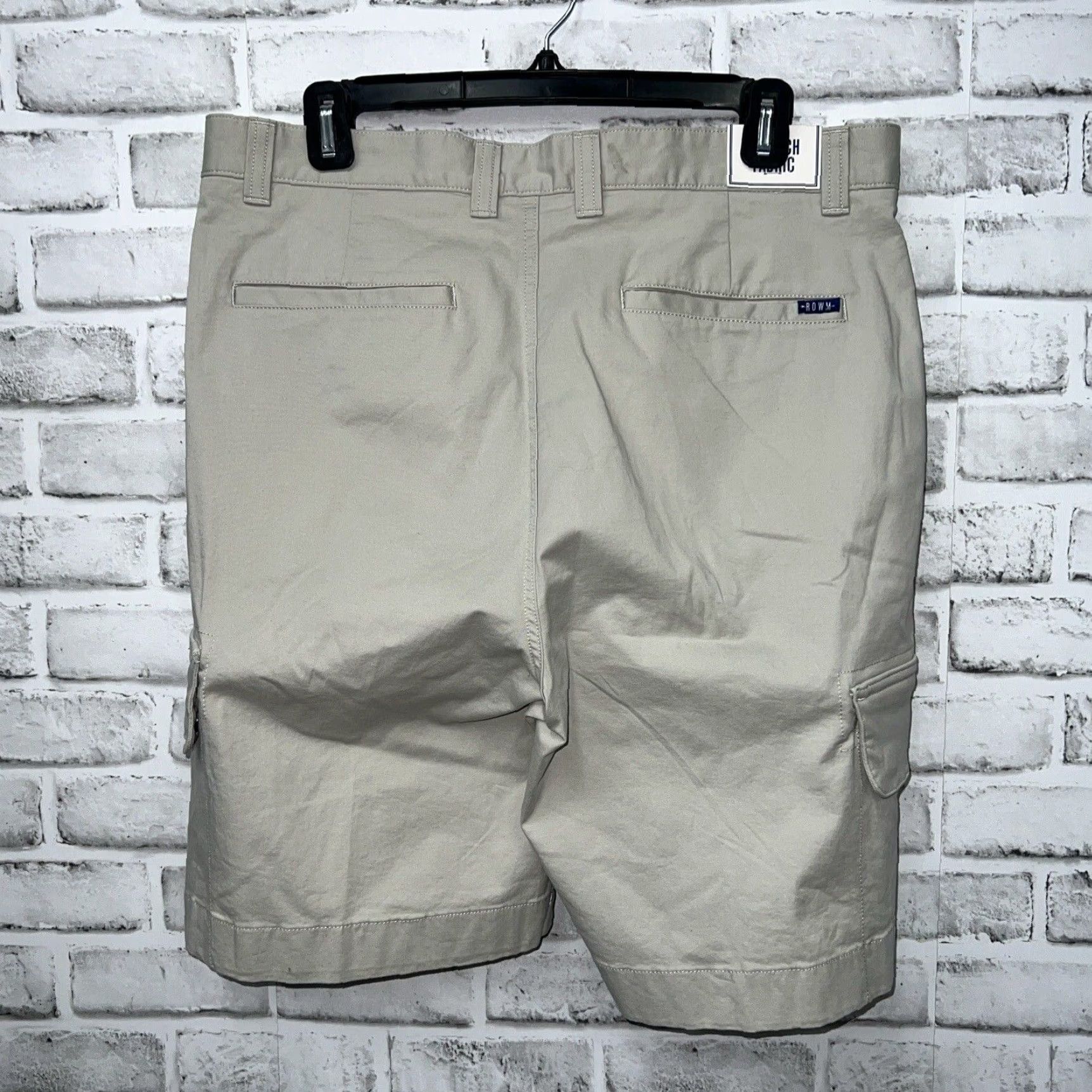 Vintage VINTAGE ROWM Beige Shorts Mens Size 34 Size US 34 / EU 50 - 4 Thumbnail