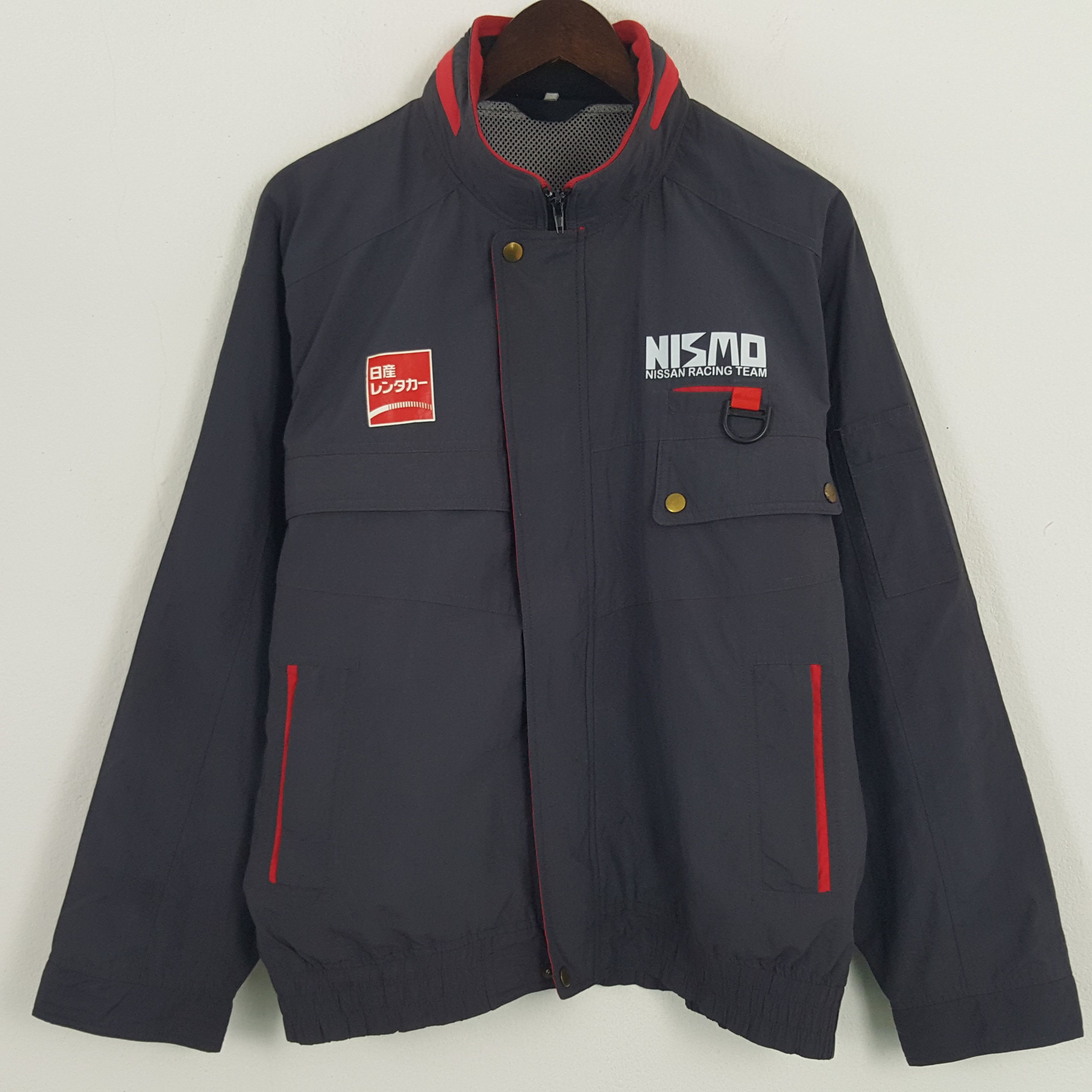 Japanese Brand × Vintage Vintage Nismo Nissan Racing Team Custom Art Worker Jacket Size US XL / EU 56 / 4 - 3 Thumbnail