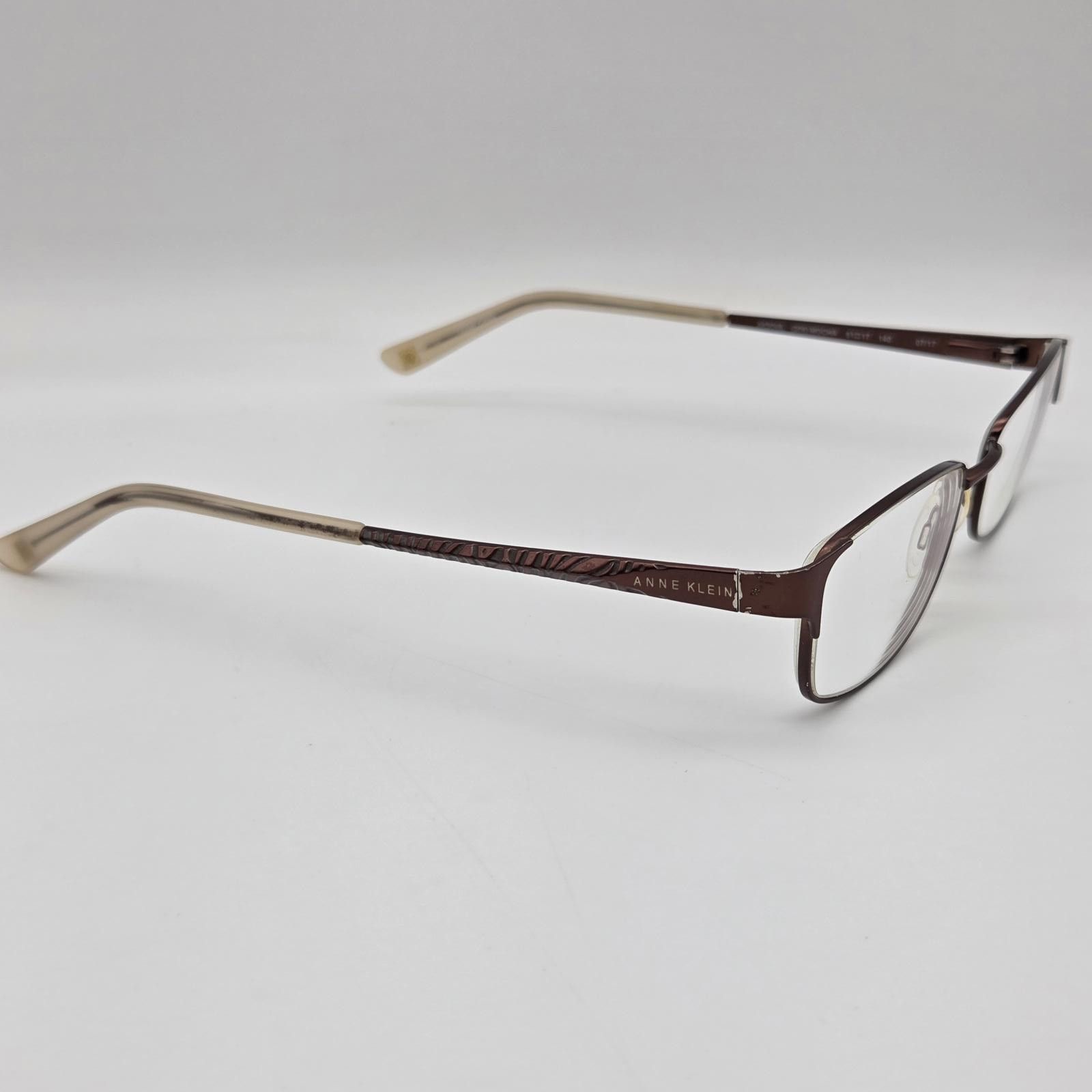 Designer Anne Klein AK5048 Eyeglasses FRAMES ONLY 51-17-140 208 Mocha Size ONE SIZE - 12 Thumbnail