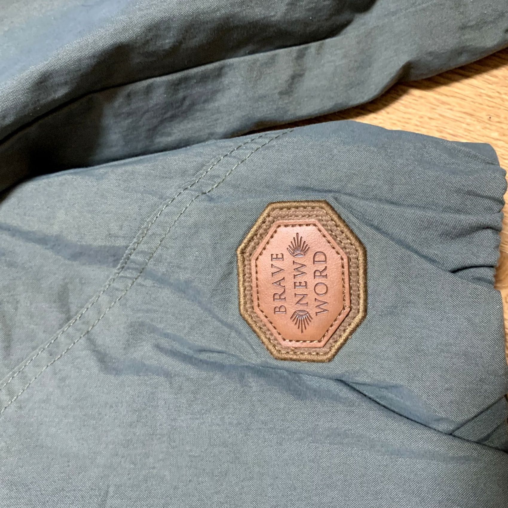 Vintage Naketano Womens Jacket M Khaki Windbreaker Logo All Seasons Zip Casual Jacket Womens M Khaki Size M / US 6-8 / IT 42-44 - 7 Thumbnail