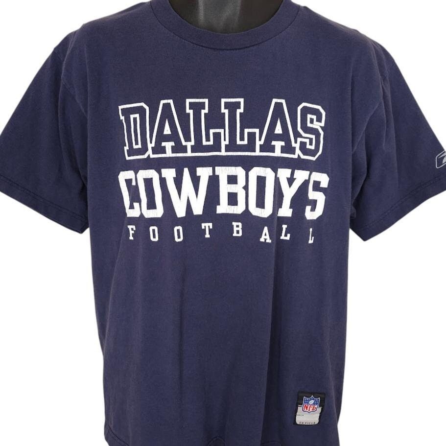 NFL Vintage Dallas Cowboys T Shirt Mens Size Medium Blue NFL Size US M / EU 48-50 / 2 - 1 Thumbnail