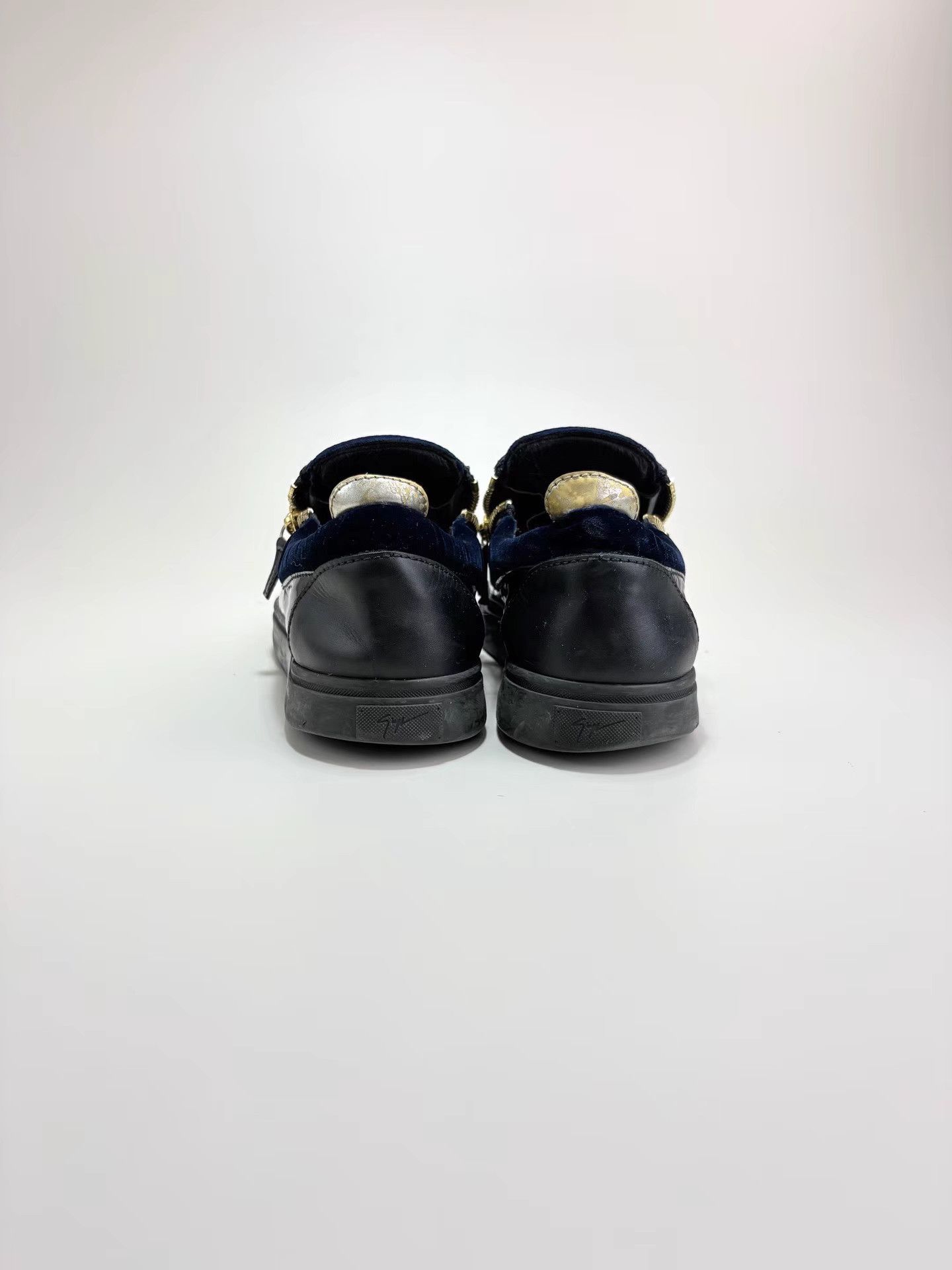 Giuseppe Zanotti GIUSEPPE ZANOTTI GZ Velvet Zipper Sneakers K1 Size US 7 / EU 40 - 3 Thumbnail