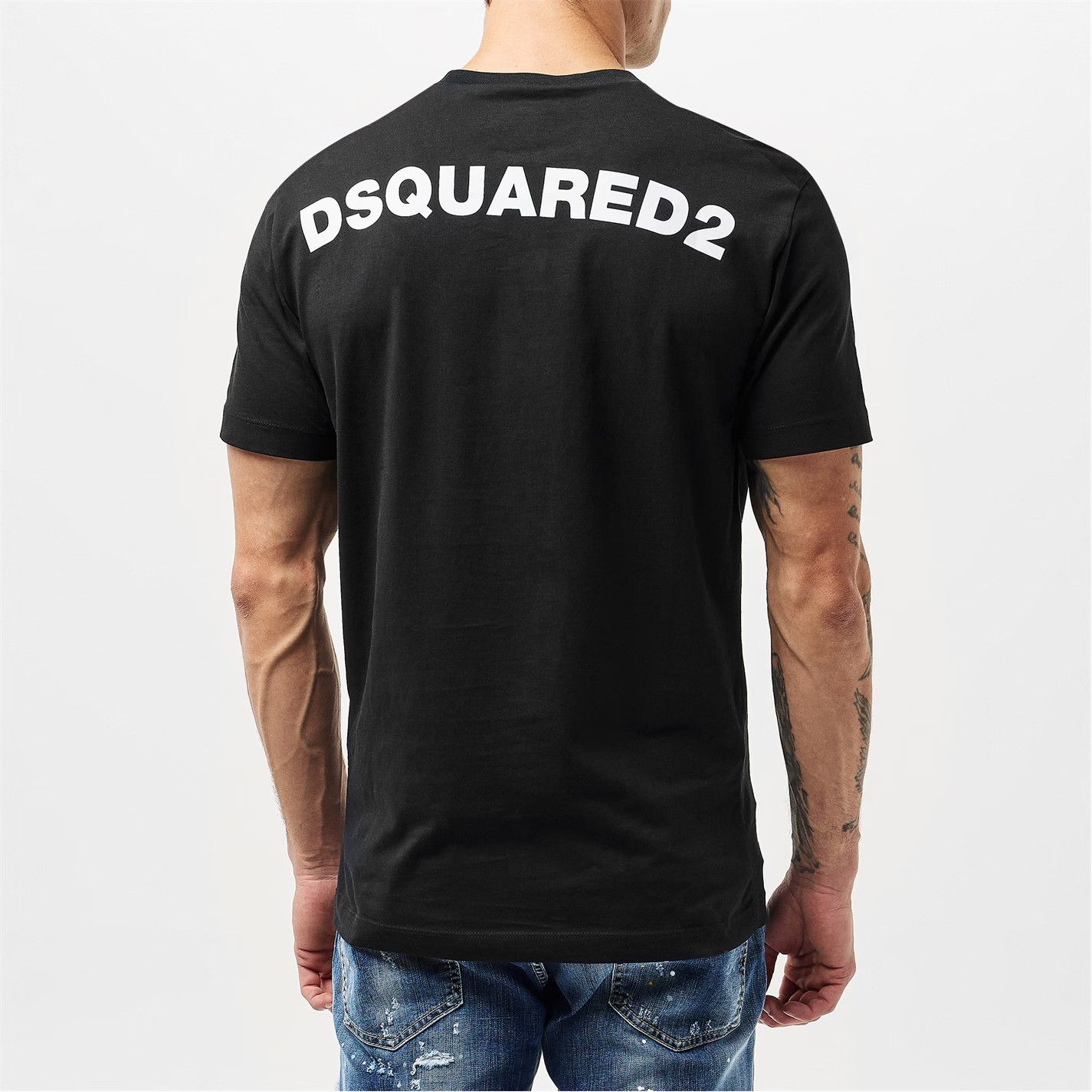 Dsquared2 o1g2r1mq0426 Maple Leaf T-Shirt in Black Size US XXL / EU 58 / 5 - 5 Thumbnail
