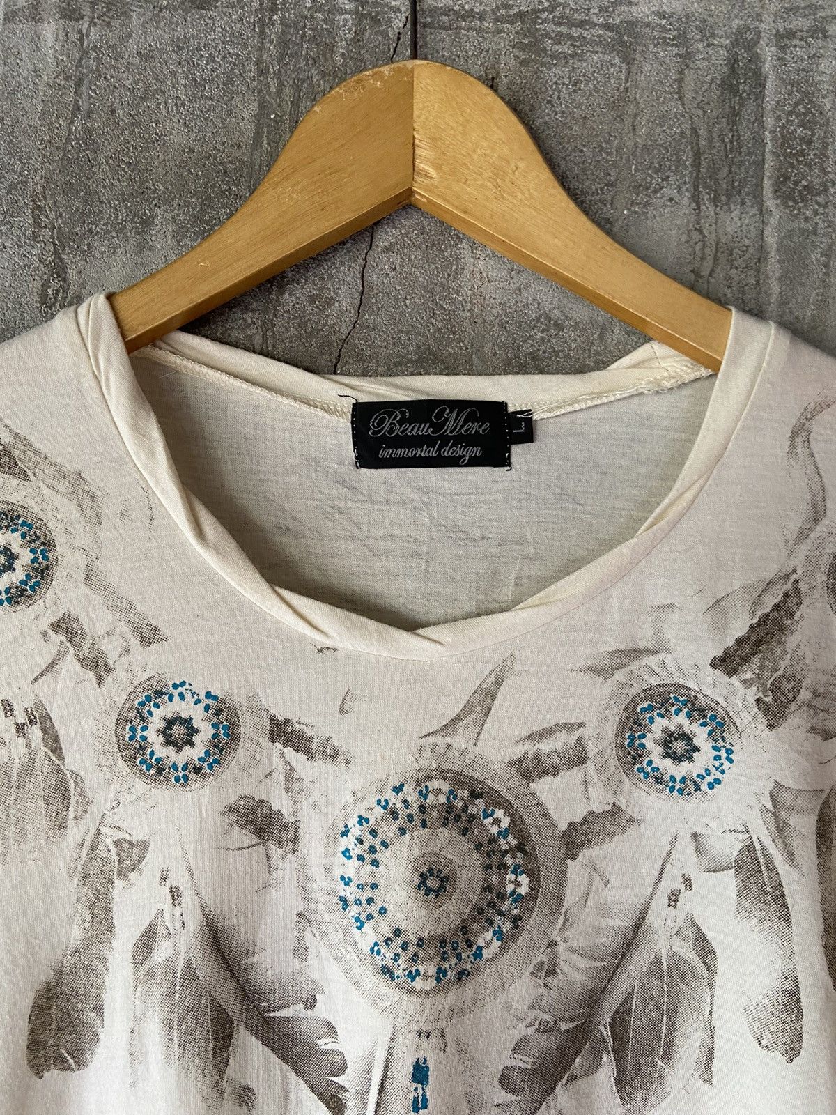 Japanese Brand BEAUMERE IMMORTAL DESIGNNTEE SHIRT Size US M / EU 48-50 / 2 - 4 Thumbnail