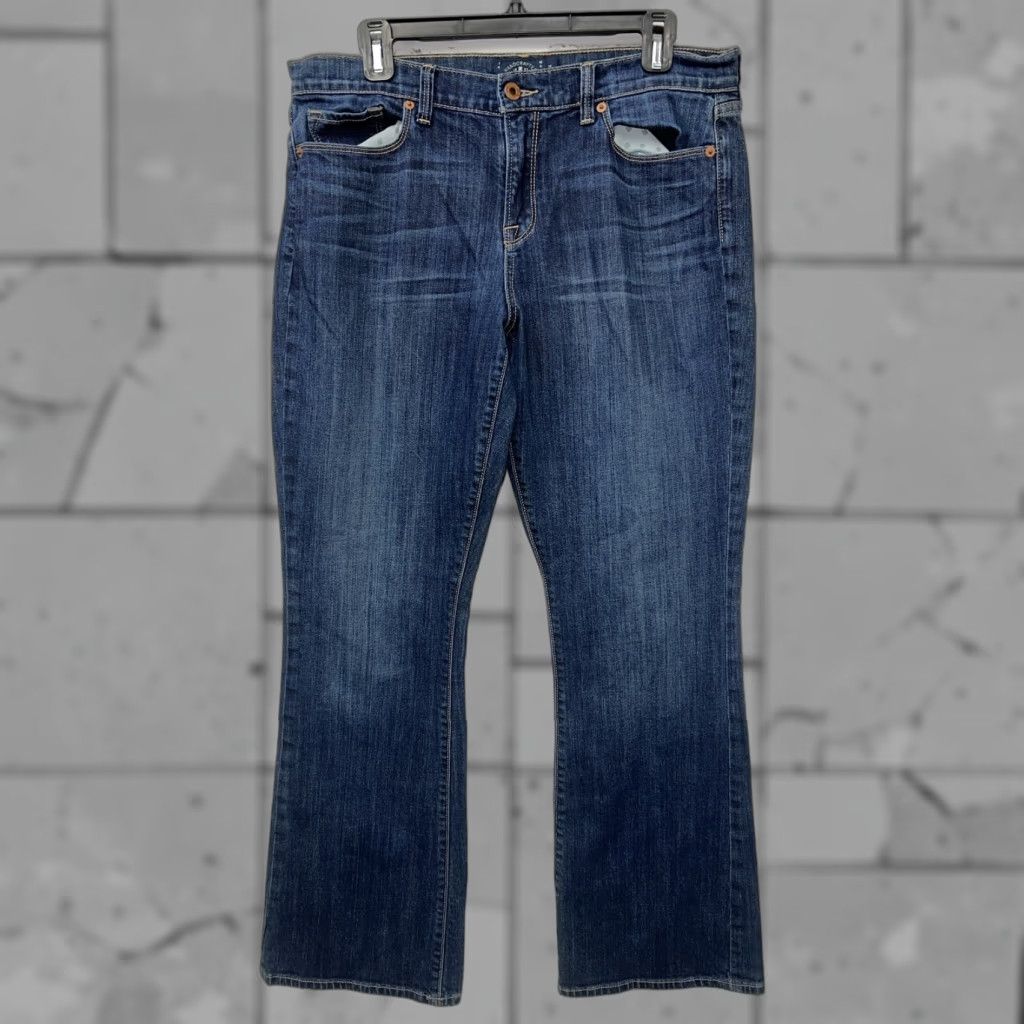Lucky Brand VINTAGE Lucky Brand Sofia Boot Jeans Womens Size 14/32 Blue Size 36" / US 14 / IT 50 - 1 Thumbnail