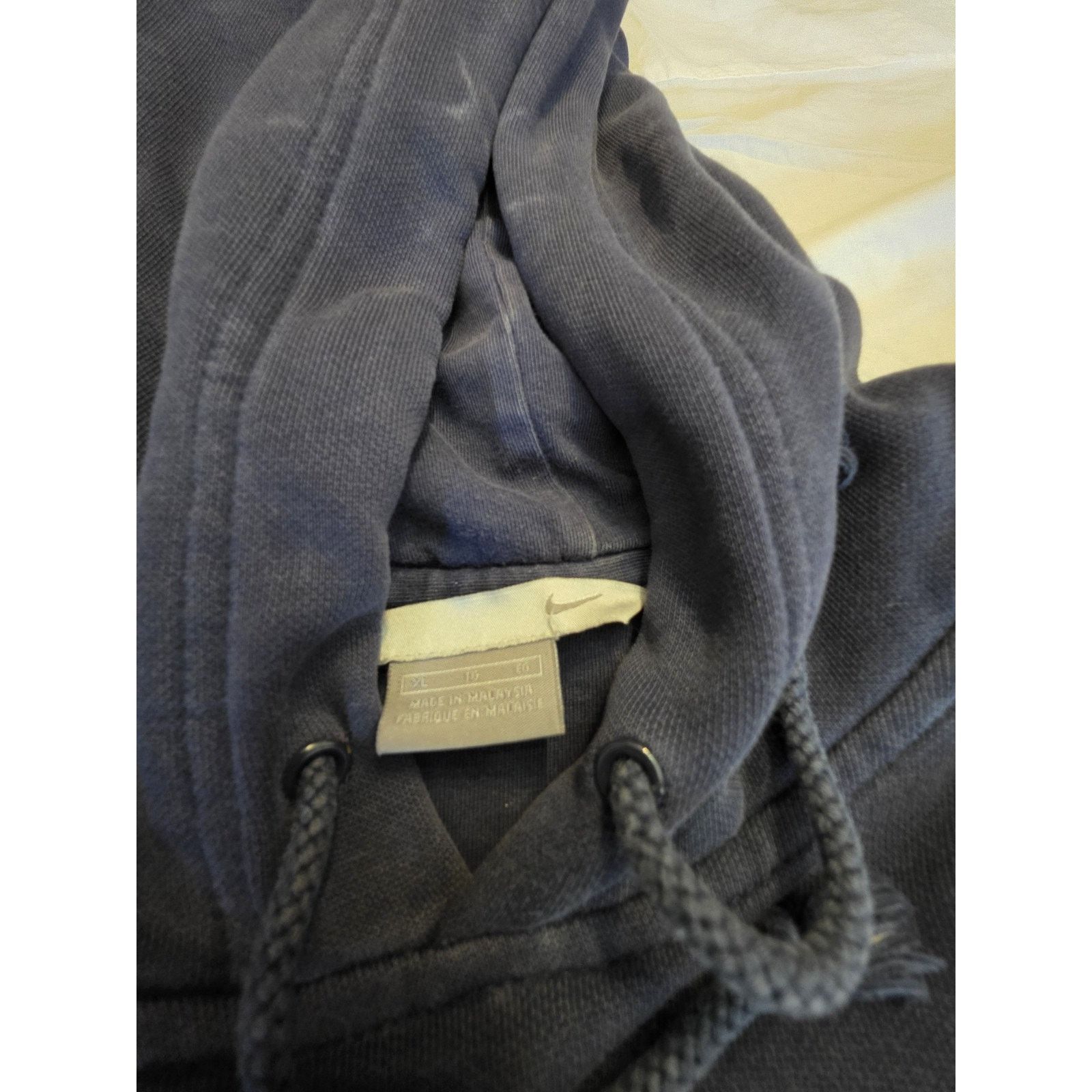 Nike Nike Men's Vintage Size XL Black Hooded Sweatshirt Size US XL / EU 56 / 4 - 6 Thumbnail