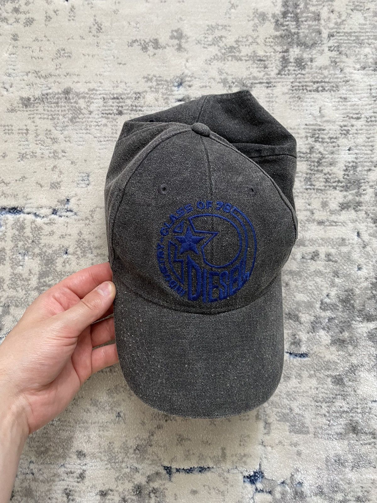 Diesel × Vintage Diesel Big Logo Hat Cap Size ONE SIZE - 6 Thumbnail
