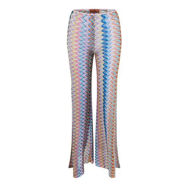 Missoni o1g2r1mq1124 Trouser in Multicolor Size 28" / US 6 / IT 42 - 1 Thumbnail