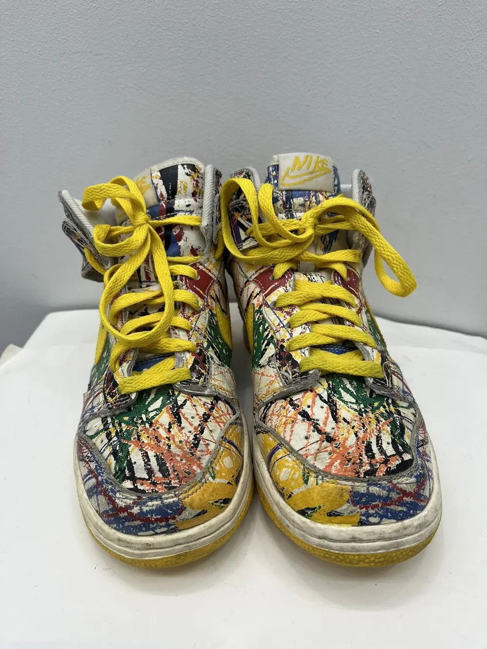Nike Nike Dunk High Premium GS "Scribble" Size US 6 / IT 36 - 2 Thumbnail