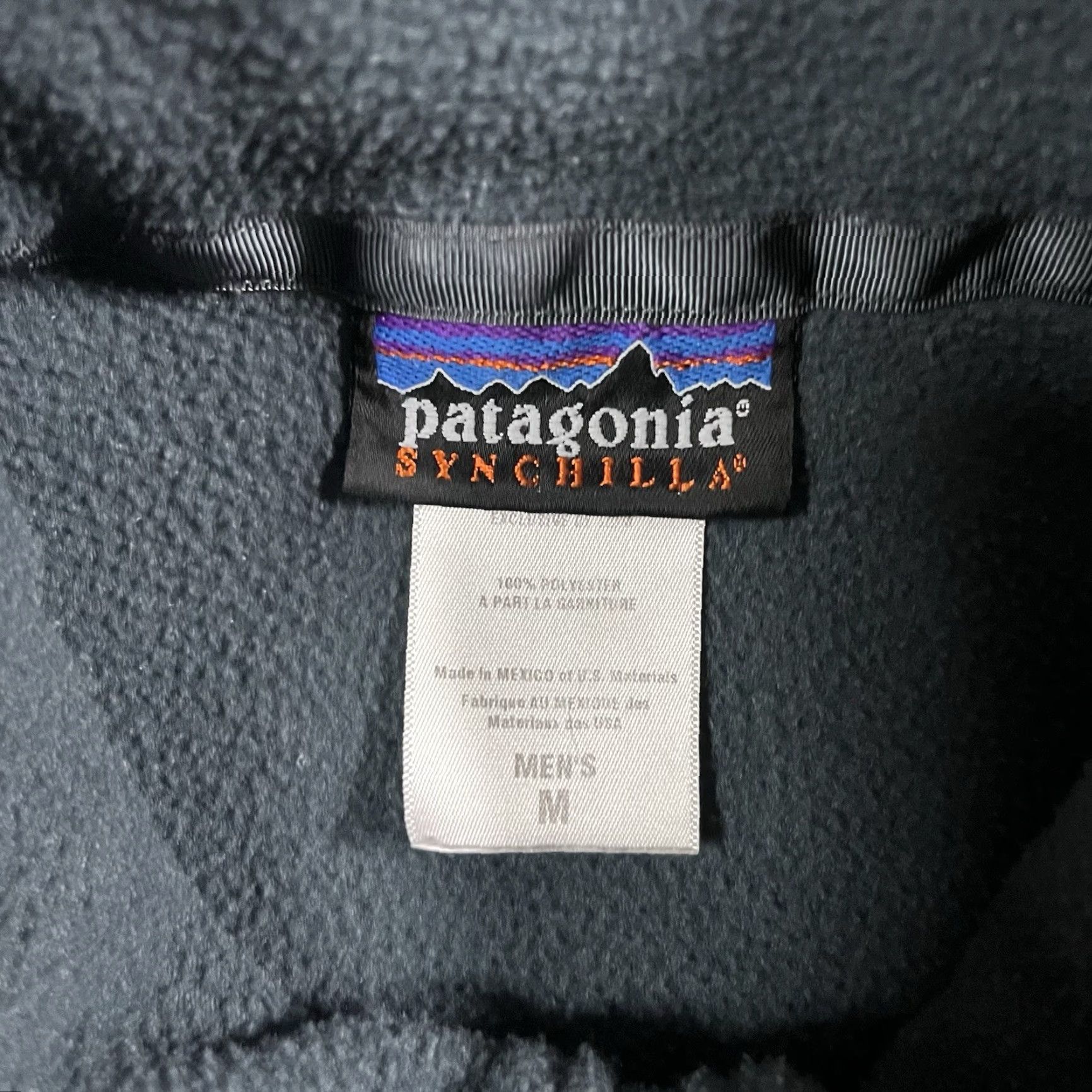 Patagonia Patagonia Synchilla 1/4 Zip Pullover Fleece Jacket Mens M Blue Size US M / EU 48-50 / 2 - 3 Thumbnail