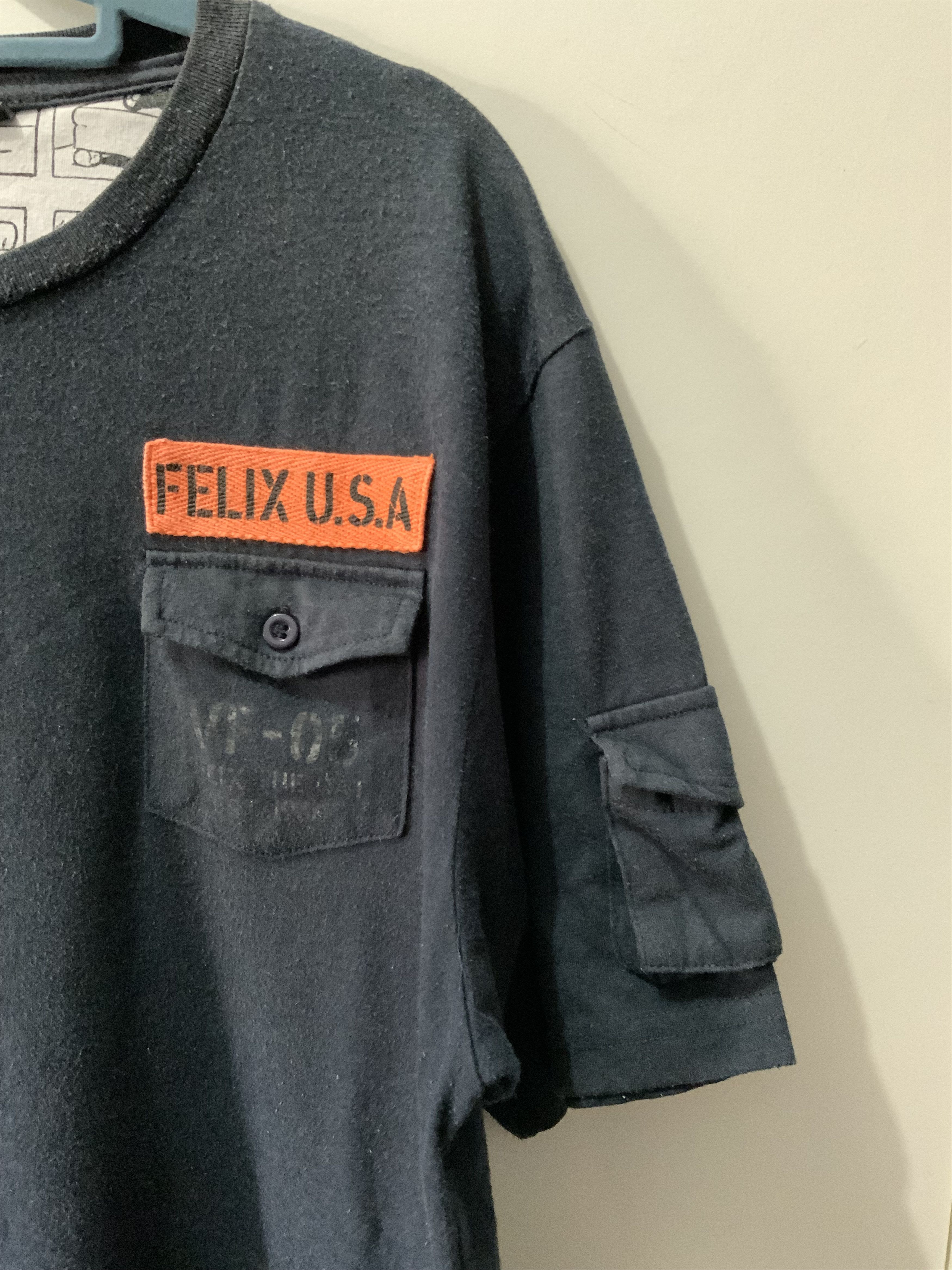 Cartoon Network Felix and The Cat USA Single Pocket Tee Size US L / EU 52-54 / 3 - 5 Thumbnail