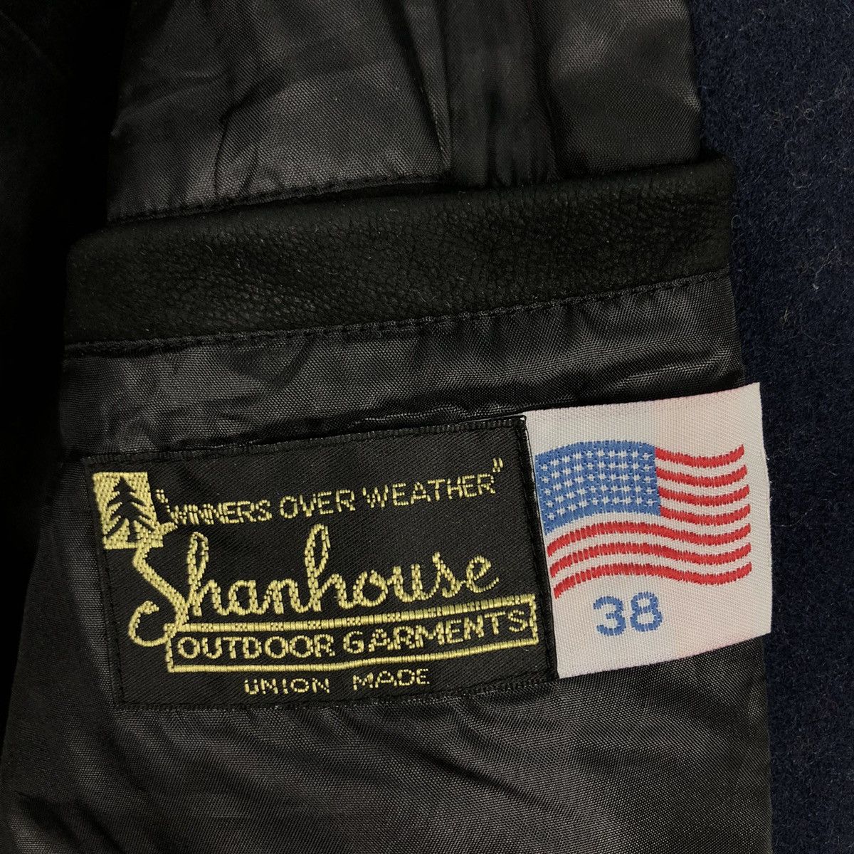 Japanese Brand 📌Vintage Bomber Leather Jacket Shanhouse Sports Usa Size US S / EU 44-46 / 1 - 19 Thumbnail