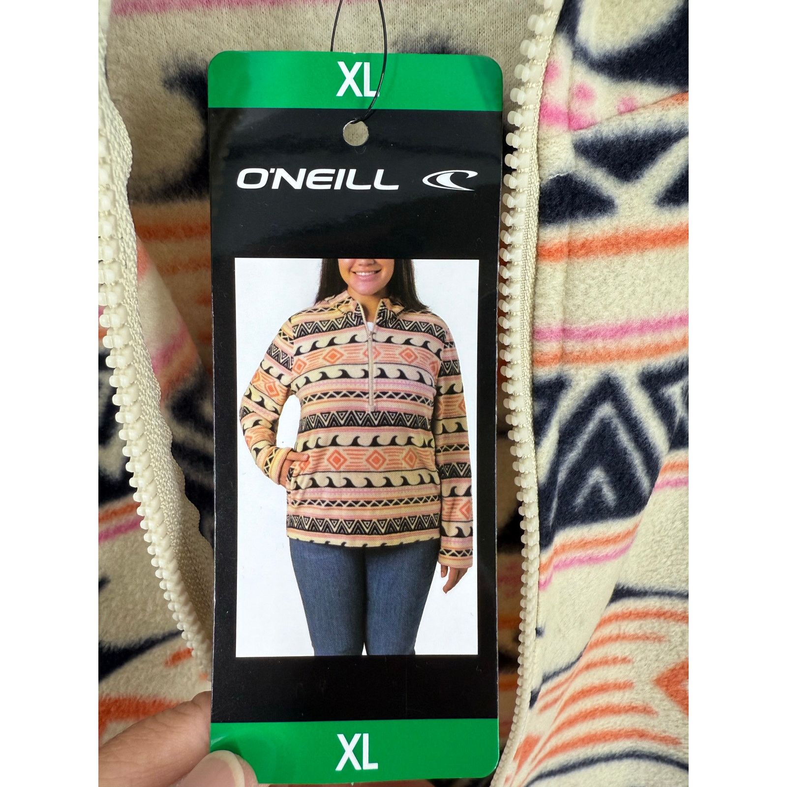 Other NEW O’Neill Womens Lightweight Fleece MultiColor Pullover XL Size XL / US 12-14 / IT 48-50 - 7 Thumbnail