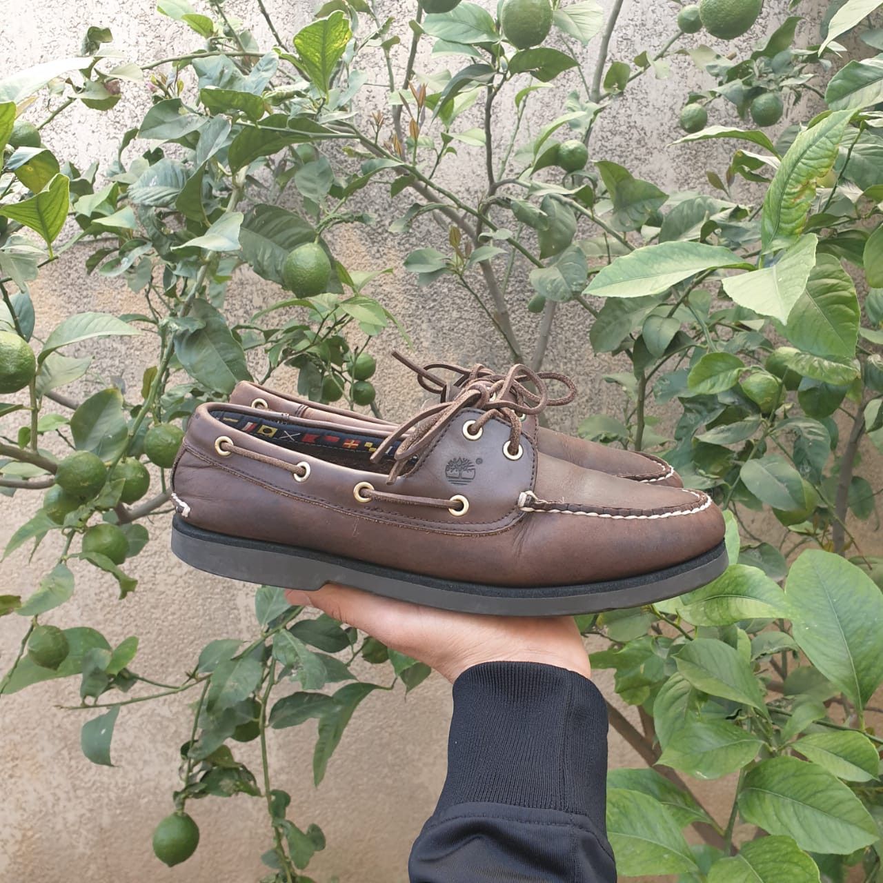 Timberland Timberland 71076 Nautical Flag Boat Shoes– 2000s Vintage Size US 10 / EU 43 - 3 Thumbnail