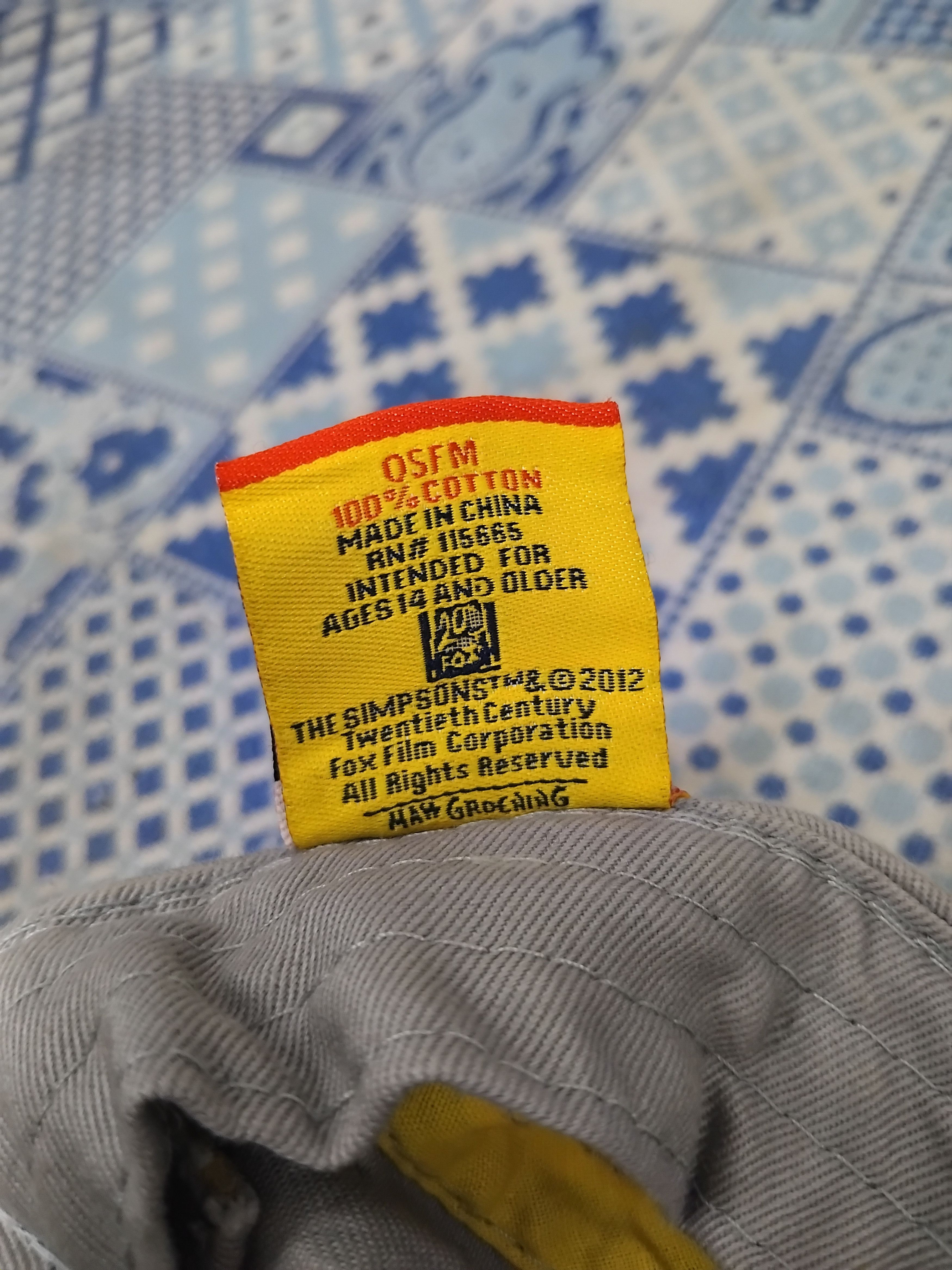 The Simpsons The simpsons grey colour cap Size ONE SIZE - 3 Thumbnail