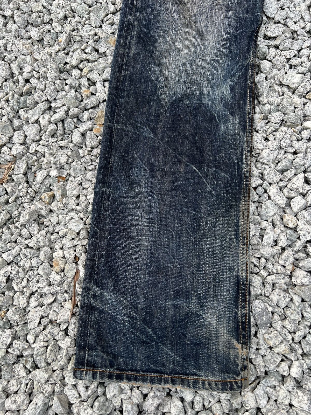 If Six Was Nine Japanese Brand Oririn Claw Jean Size US 35 - 4 Thumbnail