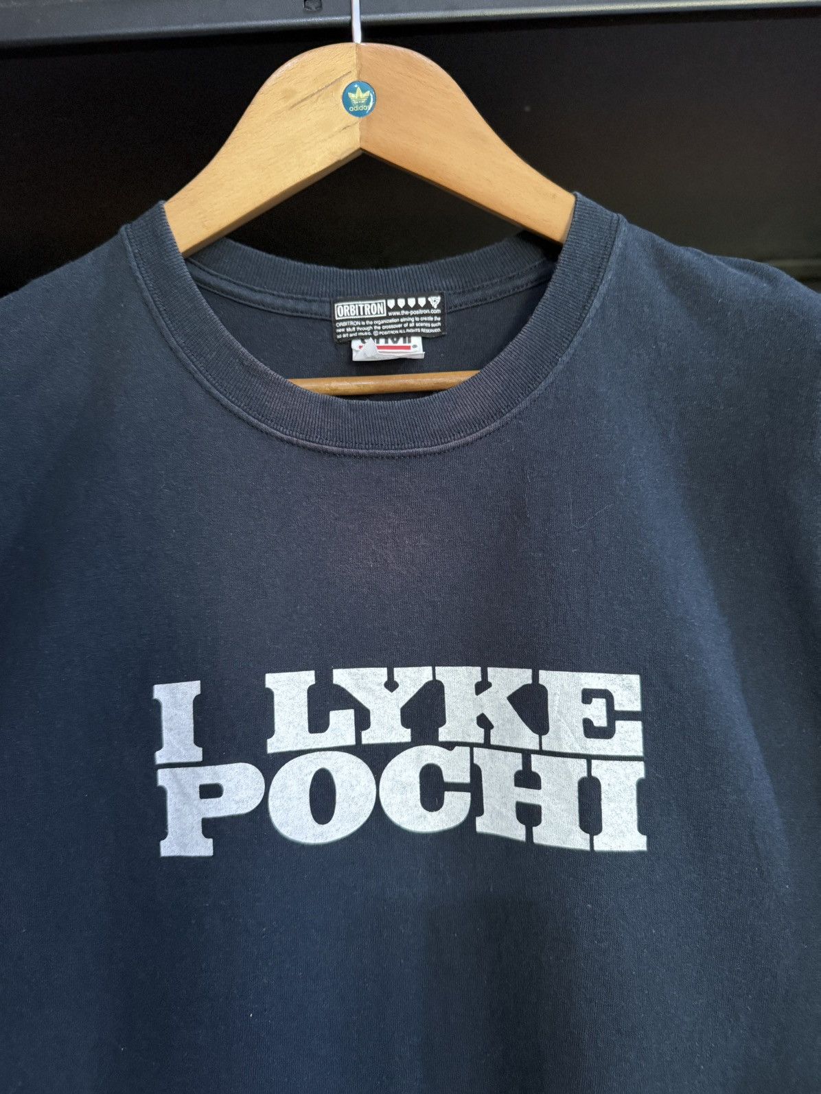 Rap Tees Vintage Positron Art Music I LYKE POCHI Faded Tee Size US XL / EU 56 / 4 - 6 Thumbnail