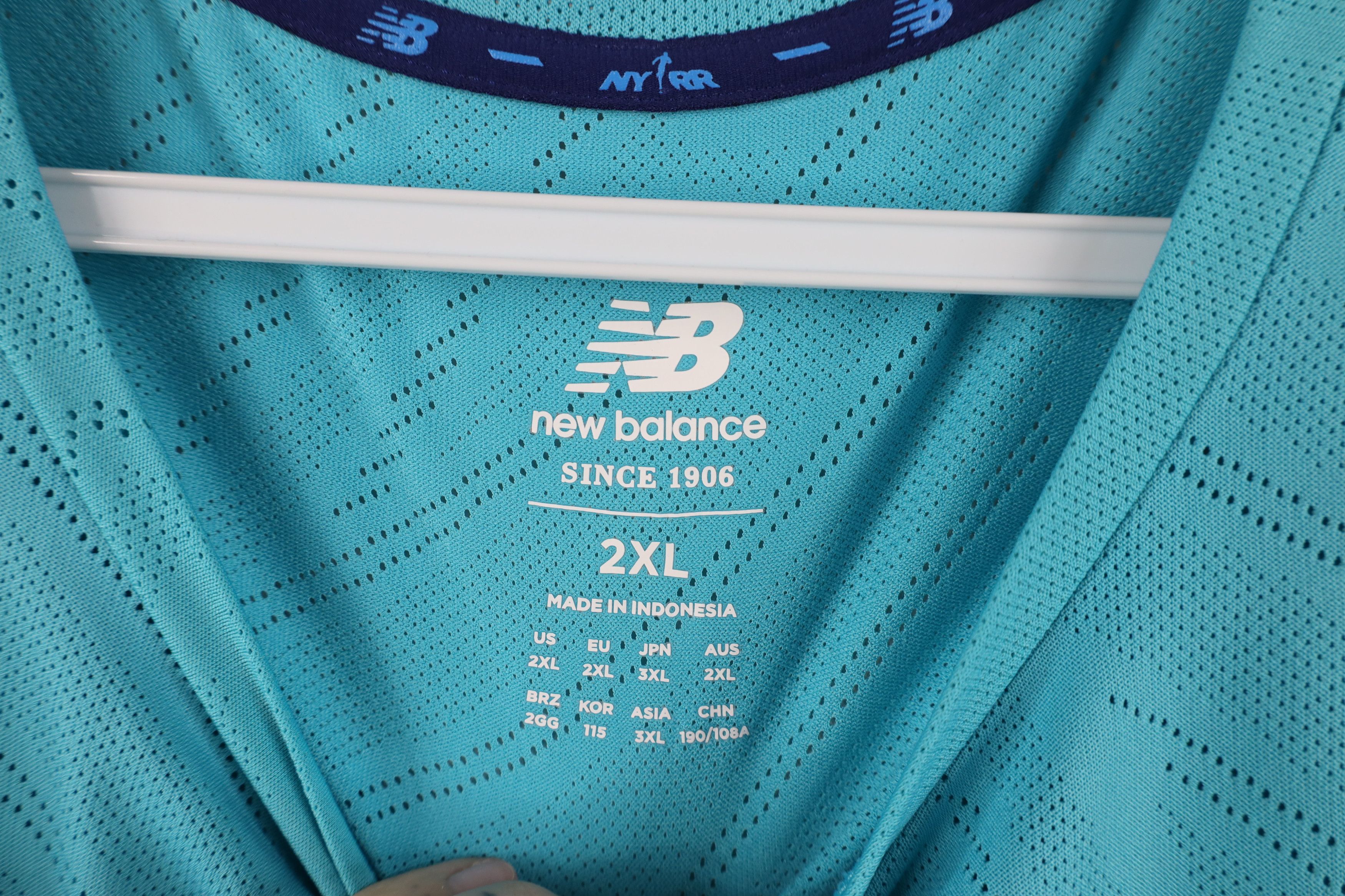 New Balance New Balance 50th Anniversary New York City Marathon T-Shirt Size US XXL / EU 58 / 5 - 9 Thumbnail