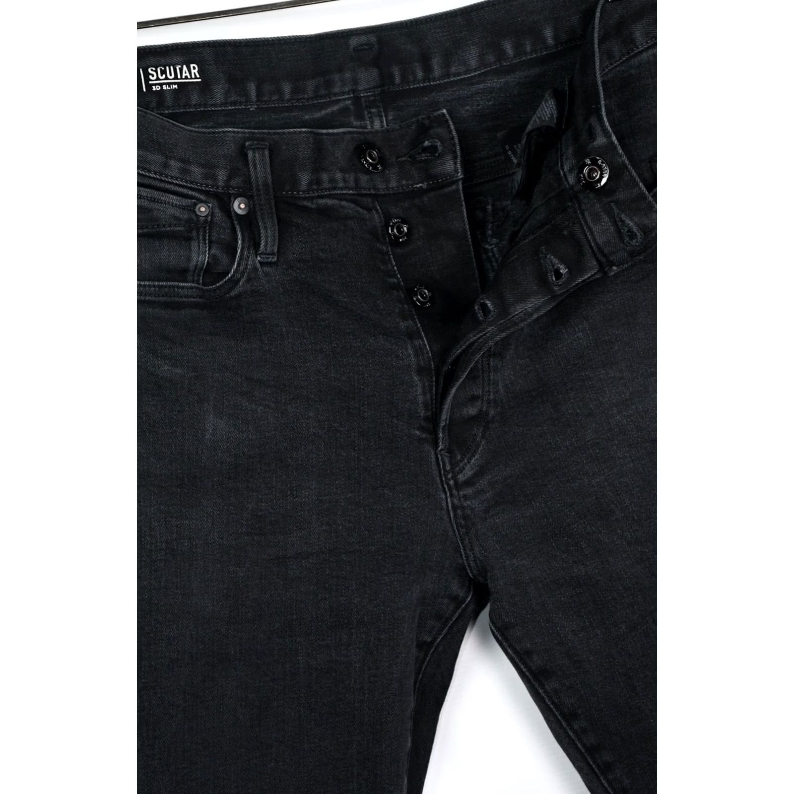 G-Star G-Star Scutar 3D Slim Jeans Men W32 L32 Slim Skinny 98% Cotton 2% Elastane Blue Denim Jeans Size US 32 / EU 48 - 4 Thumbnail