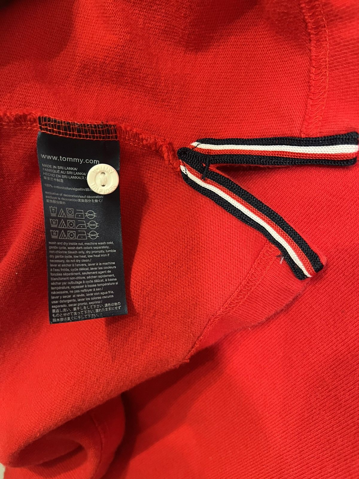 Tommy Hilfiger Tommy Hilfiger Colorblock Rugby Polo Long Sleeve (6ix9ine) Size US L / EU 52-54 / 3 - 8 Thumbnail