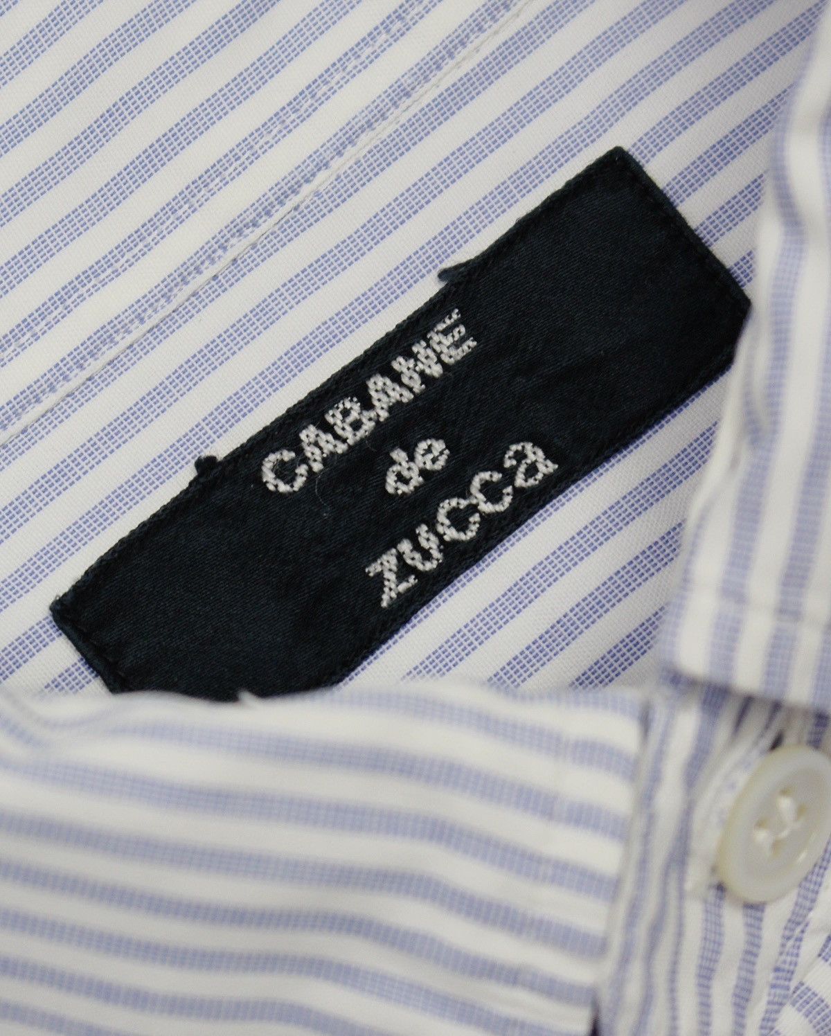 CABANE de ZUCCa SS2004 CABANE de ZUCCA STRIPED SHIRT Size US S / EU 44-46 / 1 - 3 Thumbnail