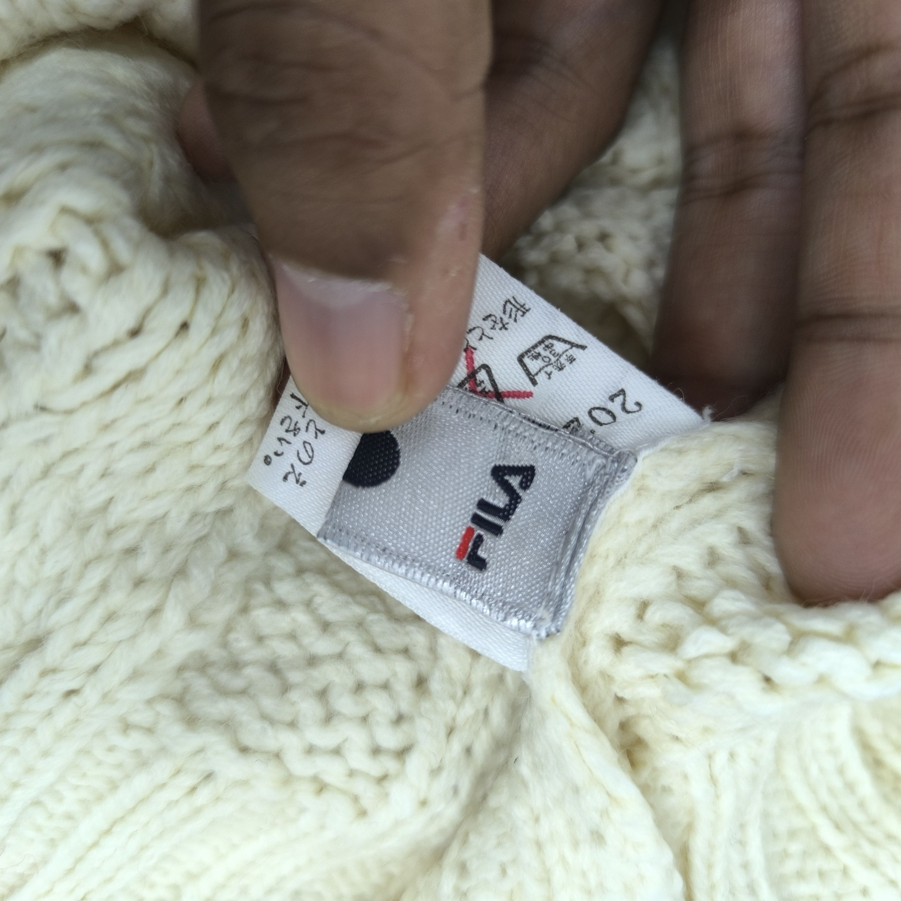 Fila 🌟Vintage fila logo beanie hat Size ONE SIZE - 4 Thumbnail