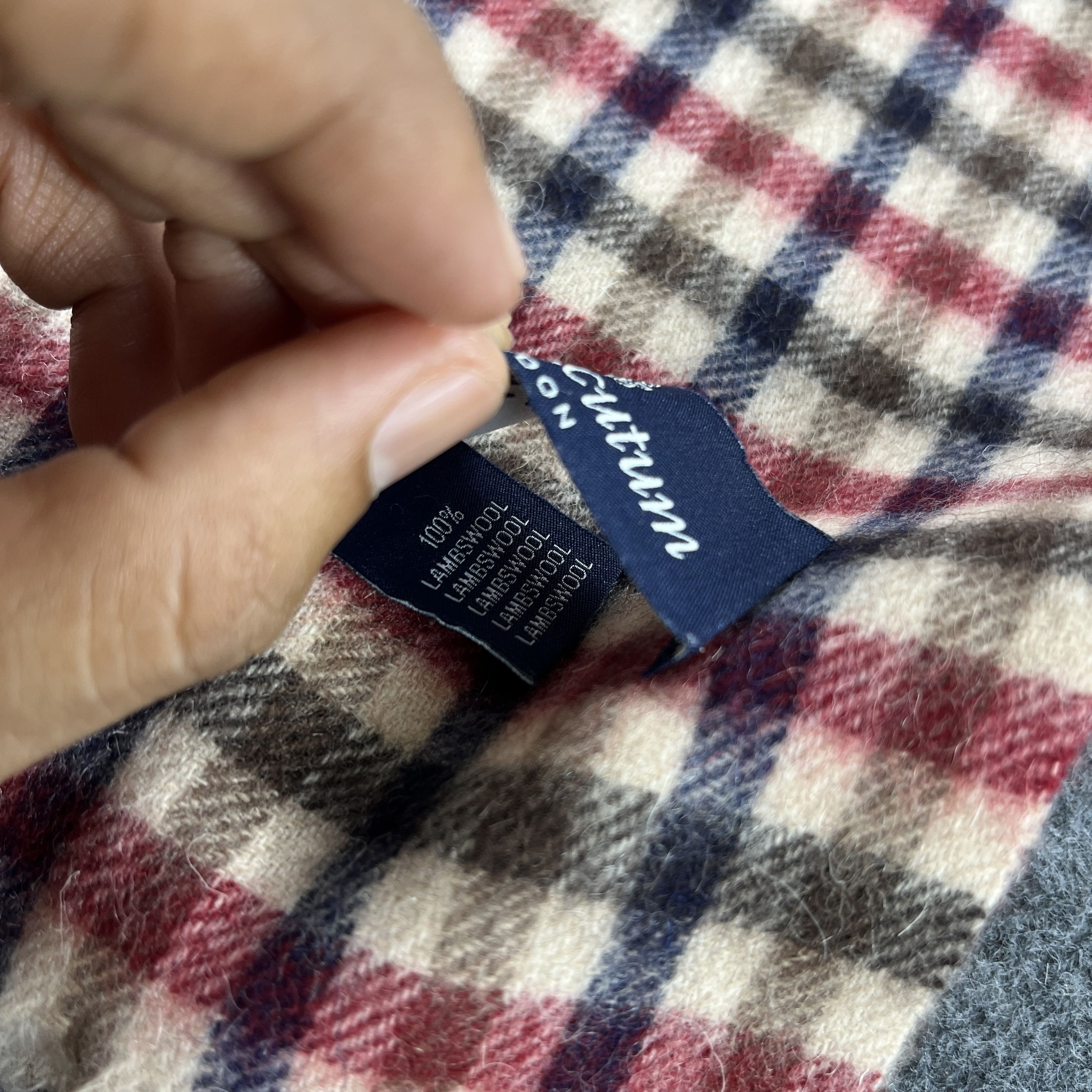 Aquascutum Aquasqutum Scarf / Muffler / Neckwear T1494 Size ONE SIZE - 6 Thumbnail