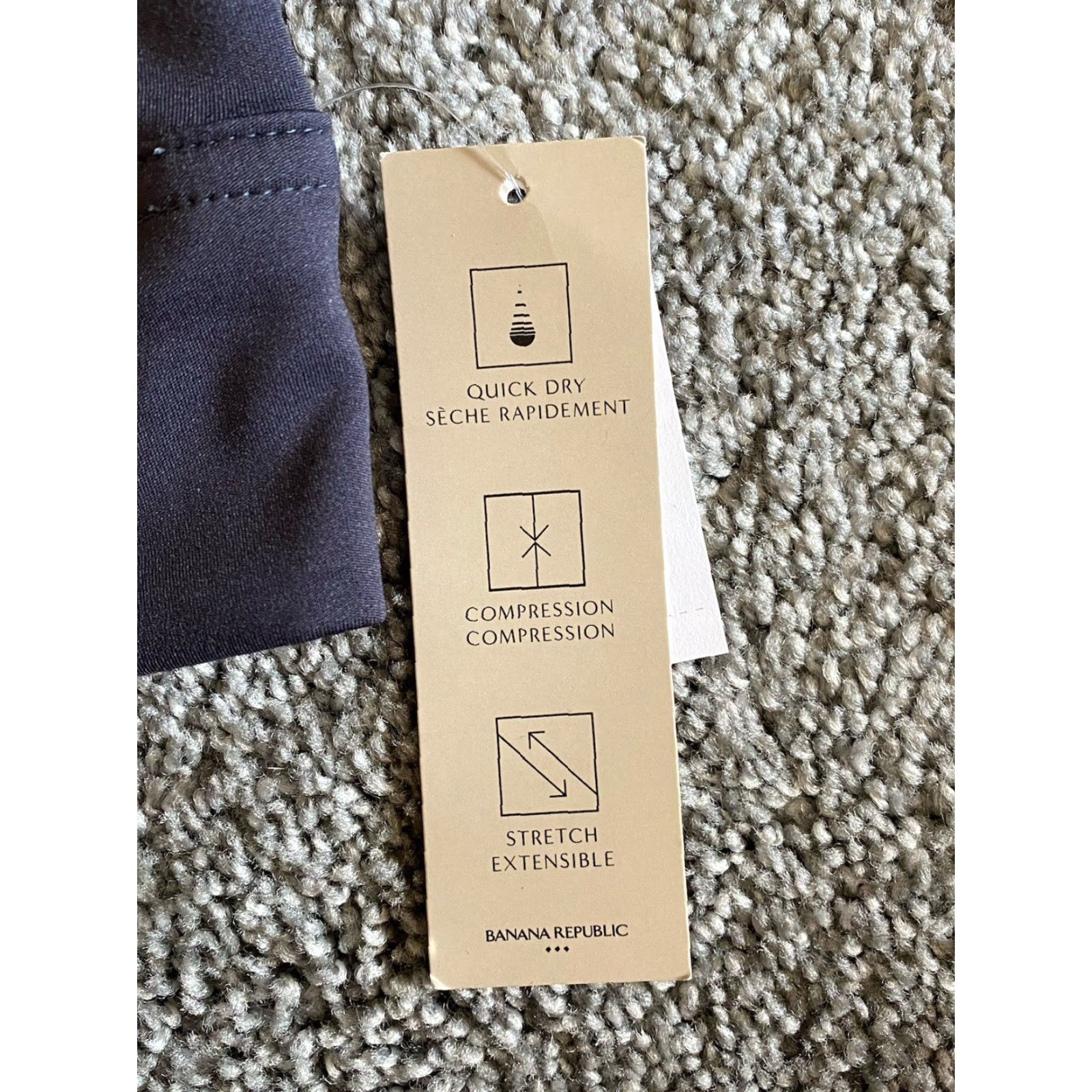 Banana Republic Banana Republic Tank Top Women S Quick Dry Stretch Sleeveless Gray Pullover Casual Workwear, Classic Preppy Designer Sports Outdoor NWT New Size S / US 4 / IT 40 - 3 Thumbnail