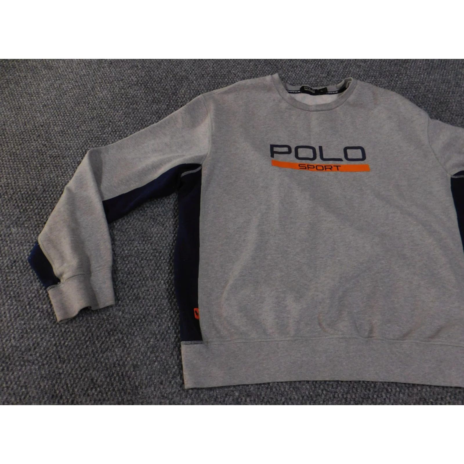 Vintage Polo Sport Ralph Lauren Sweatshirt Mens XL Gray Crewneck Performance Pullover Size US XL / EU 56 / 4 - 4 Thumbnail