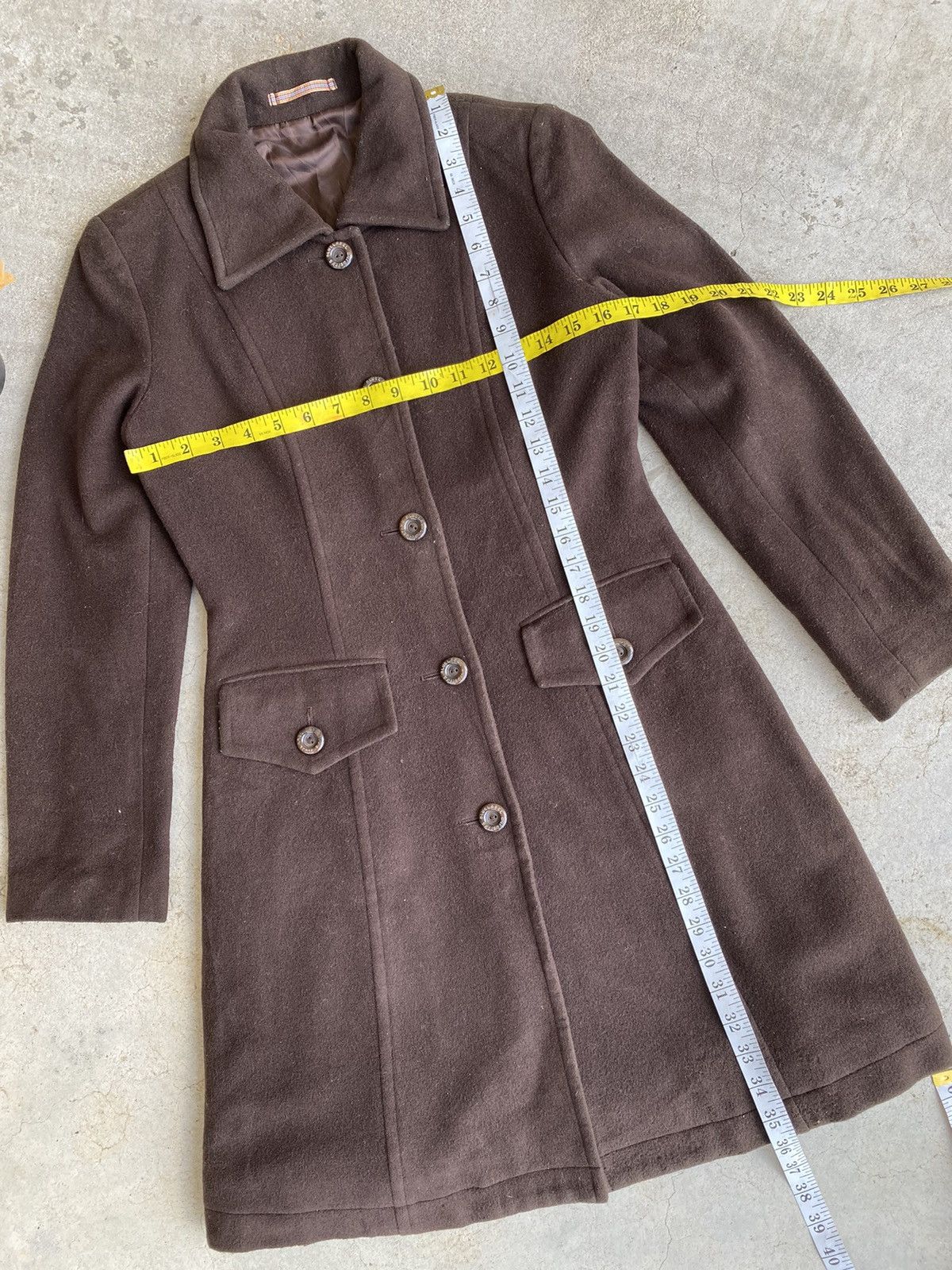 Burberry Burberry Wool Coat Long Jacket Size S / US 4 / IT 40 - 9 Thumbnail