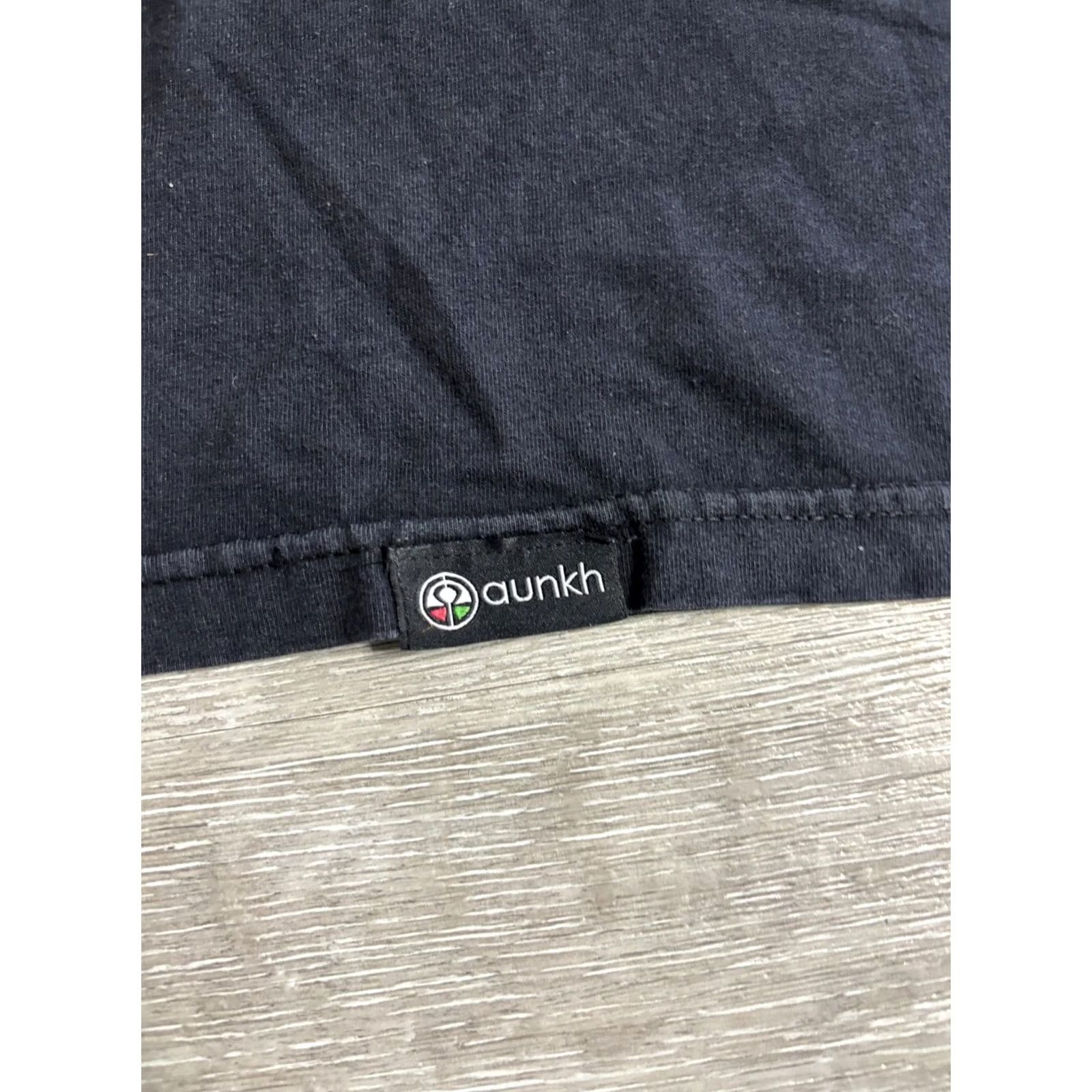 Logo 7 Aunkh Shirt Mens XL Black Power Button Logo Graphic Tee T-Shirt Technology Size US XL / EU 56 / 4 - 3 Thumbnail