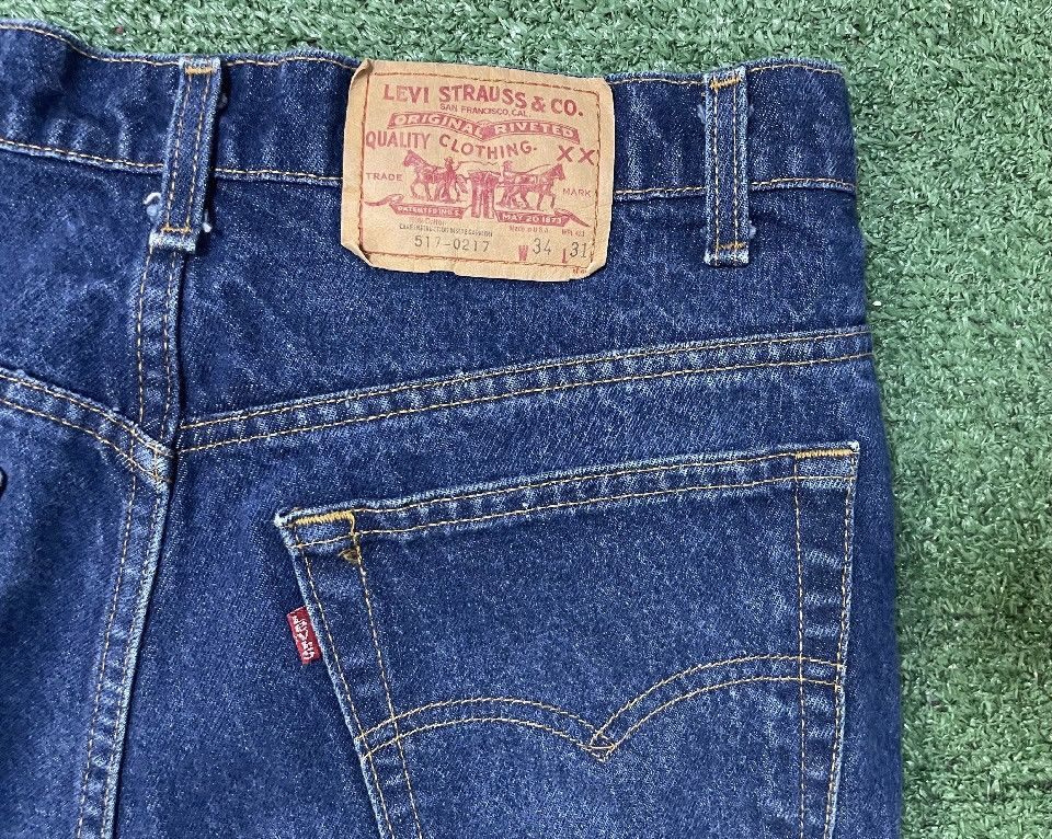 Levi's Vintage Levi 517-0217 made in USA jeans Size US 34 / EU 50 - 4 Thumbnail