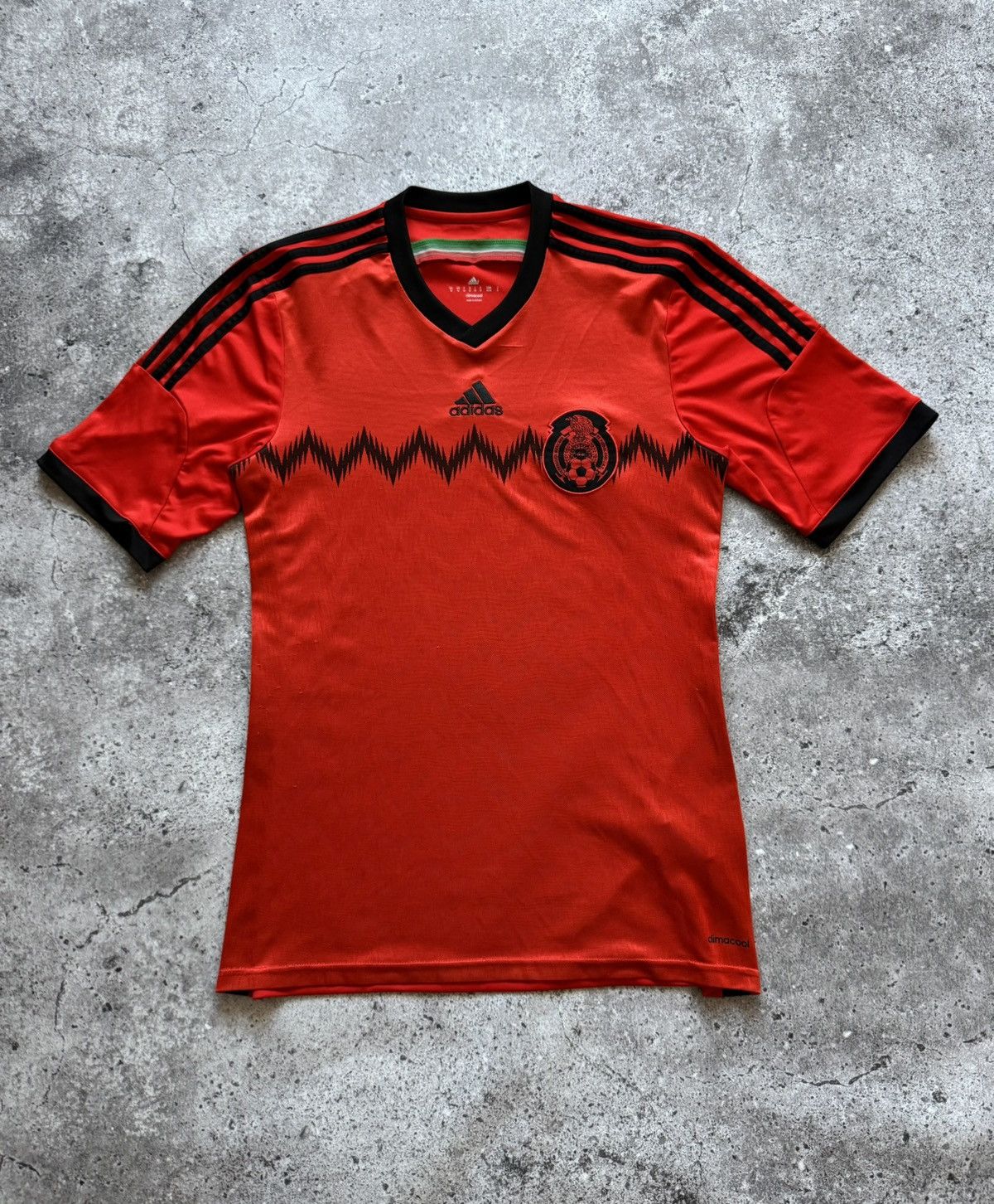 🔥ADIDAS MEXICO 2014 WORLD CUP AWAY SOCCER FOOTBALL JERSEY TE