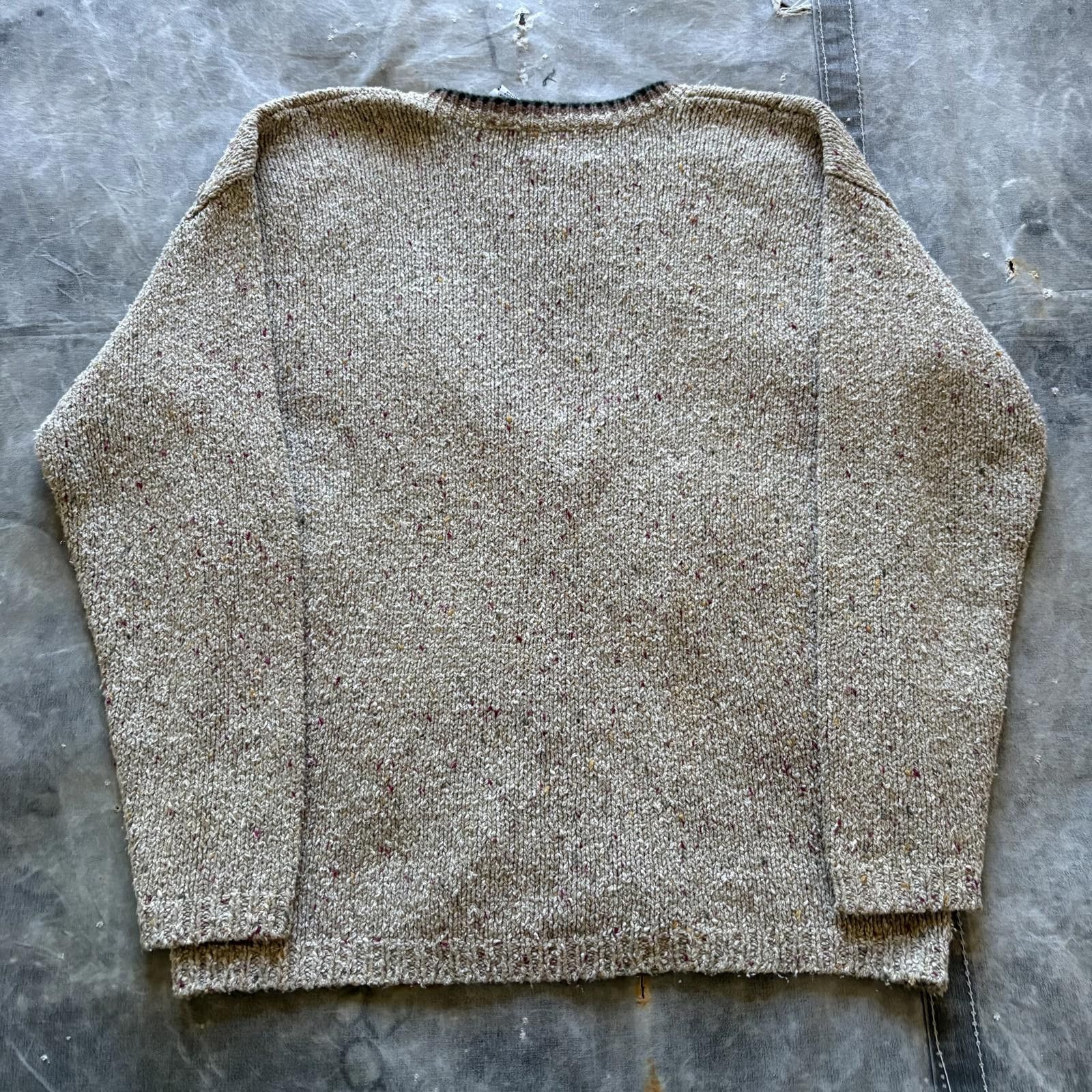 Vintage Vintage 90s Paisley Floral Cottage Unique Sweater Cardigan Size M / US 6-8 / IT 42-44 - 5 Thumbnail