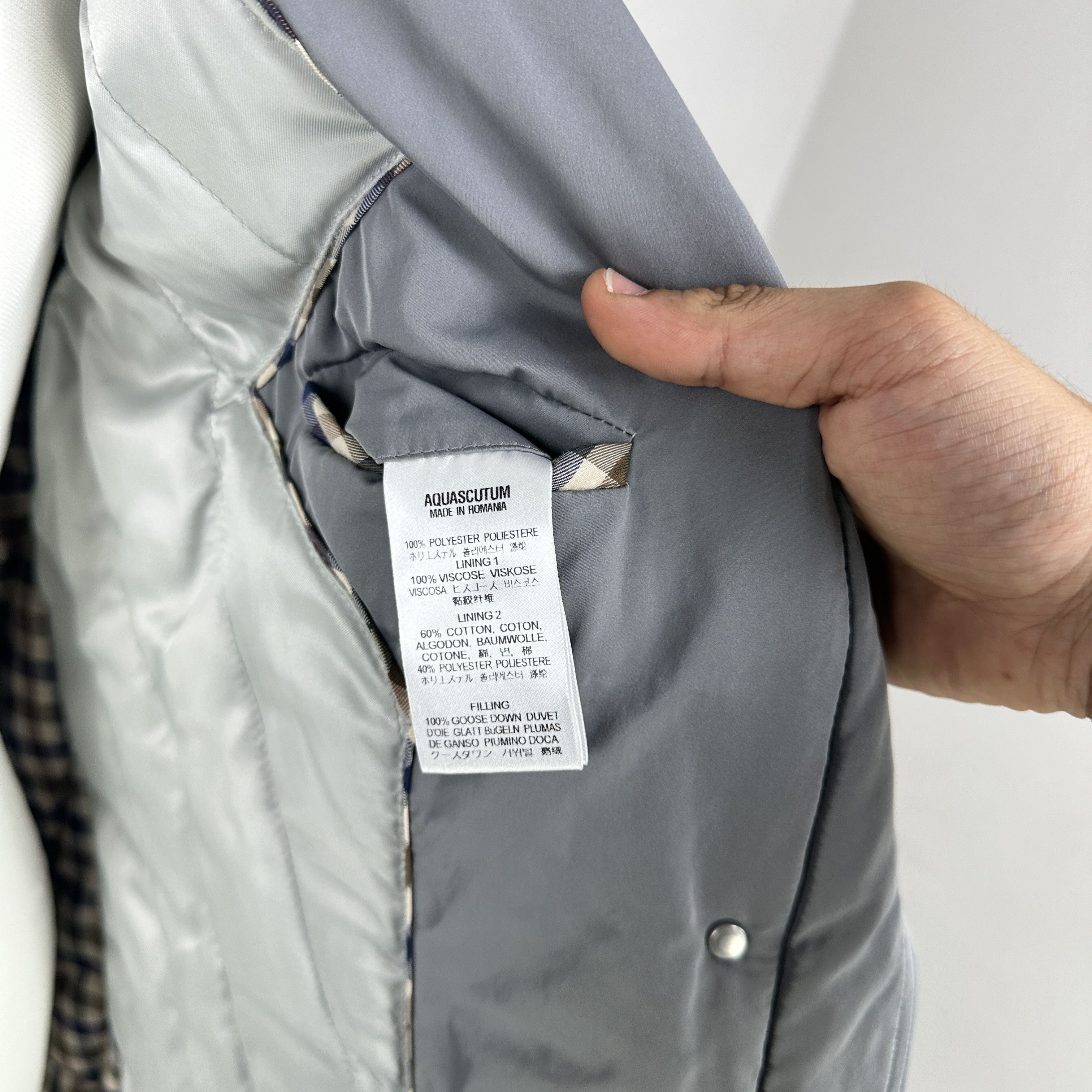 Aquascutum Cappotto Aquascutum Lana – 10 UK Size M / US 6-8 / IT 42-44 - 6 Thumbnail