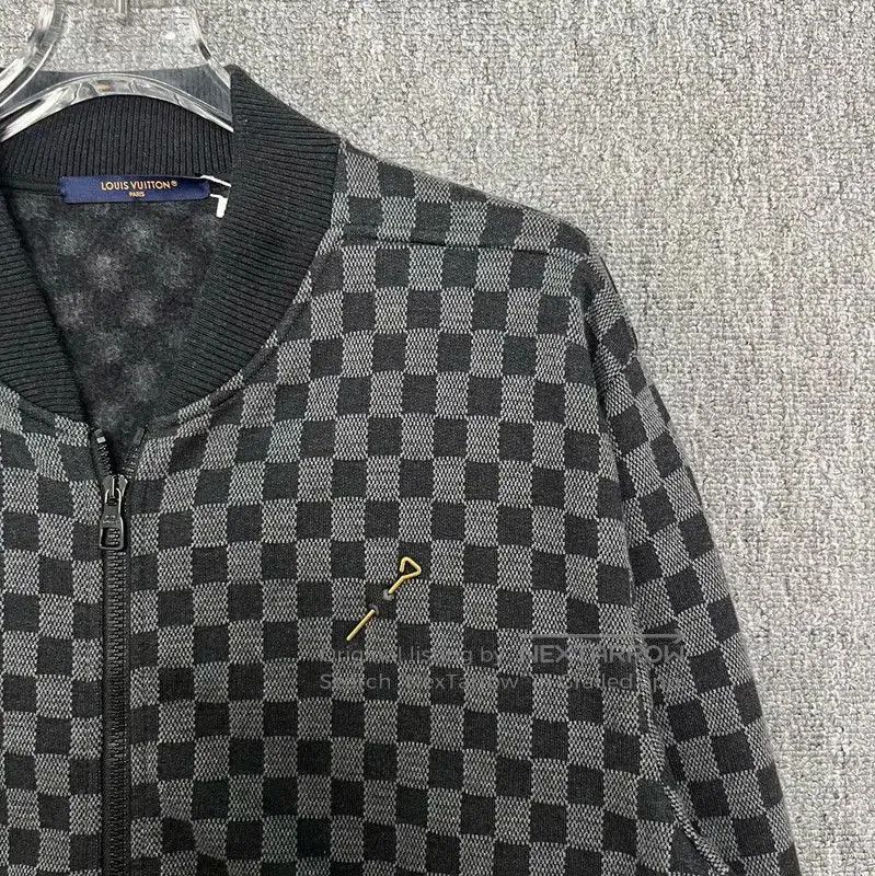 Louis Vuitton Louis Vuitton Gray Cotton Men's Jacket . Size US L / EU 52-54 / 3 - 3 Thumbnail