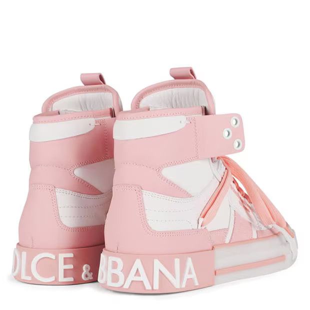 o1g2r1mq1024 Trainers in White & Pink