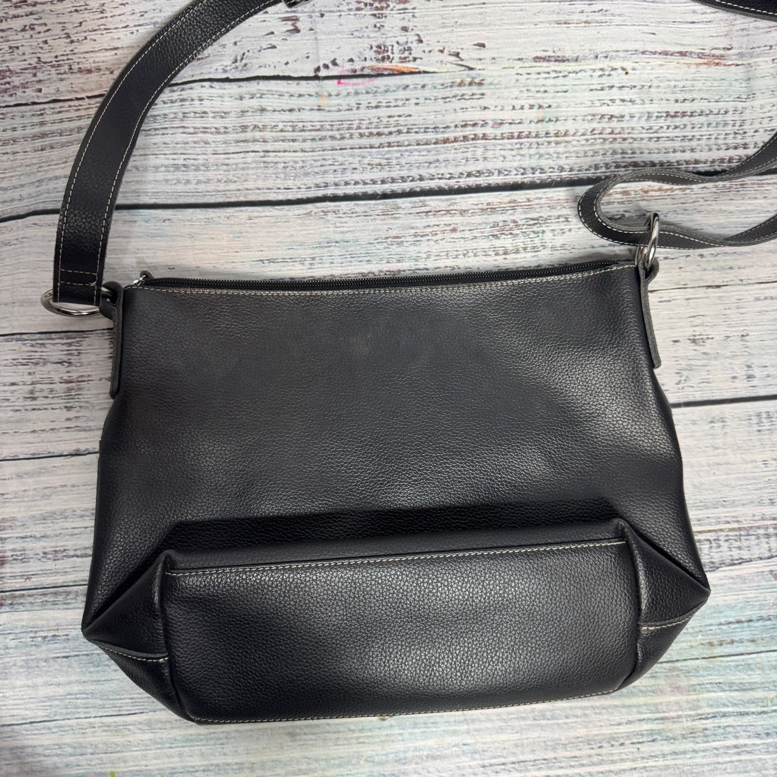 Harley Davidson Harley Davidson Black Leather Crossbody Bag Size ONE SIZE - 3 Thumbnail